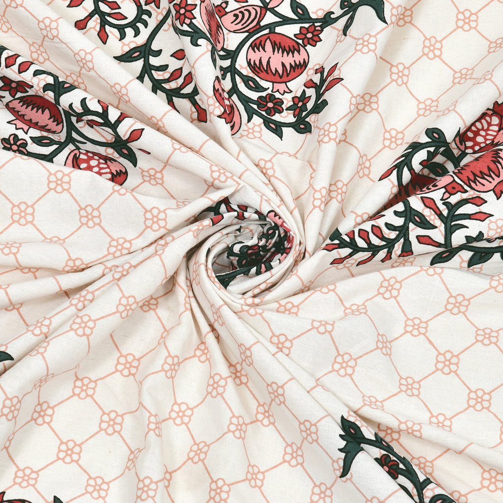 Elite Aarunya Bedsheet – 90x108 King Size Cotton Bedsheet EliteAarunyaBedsheet_1