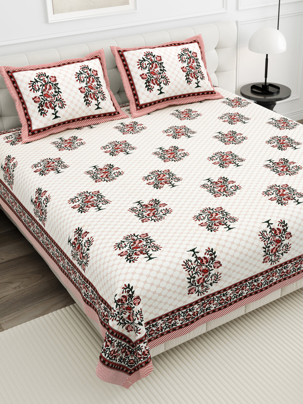 Elite Aarunya Bedsheet – 90x108 King Size Cotton Bedsheet EliteAarunyaBedsheet_5