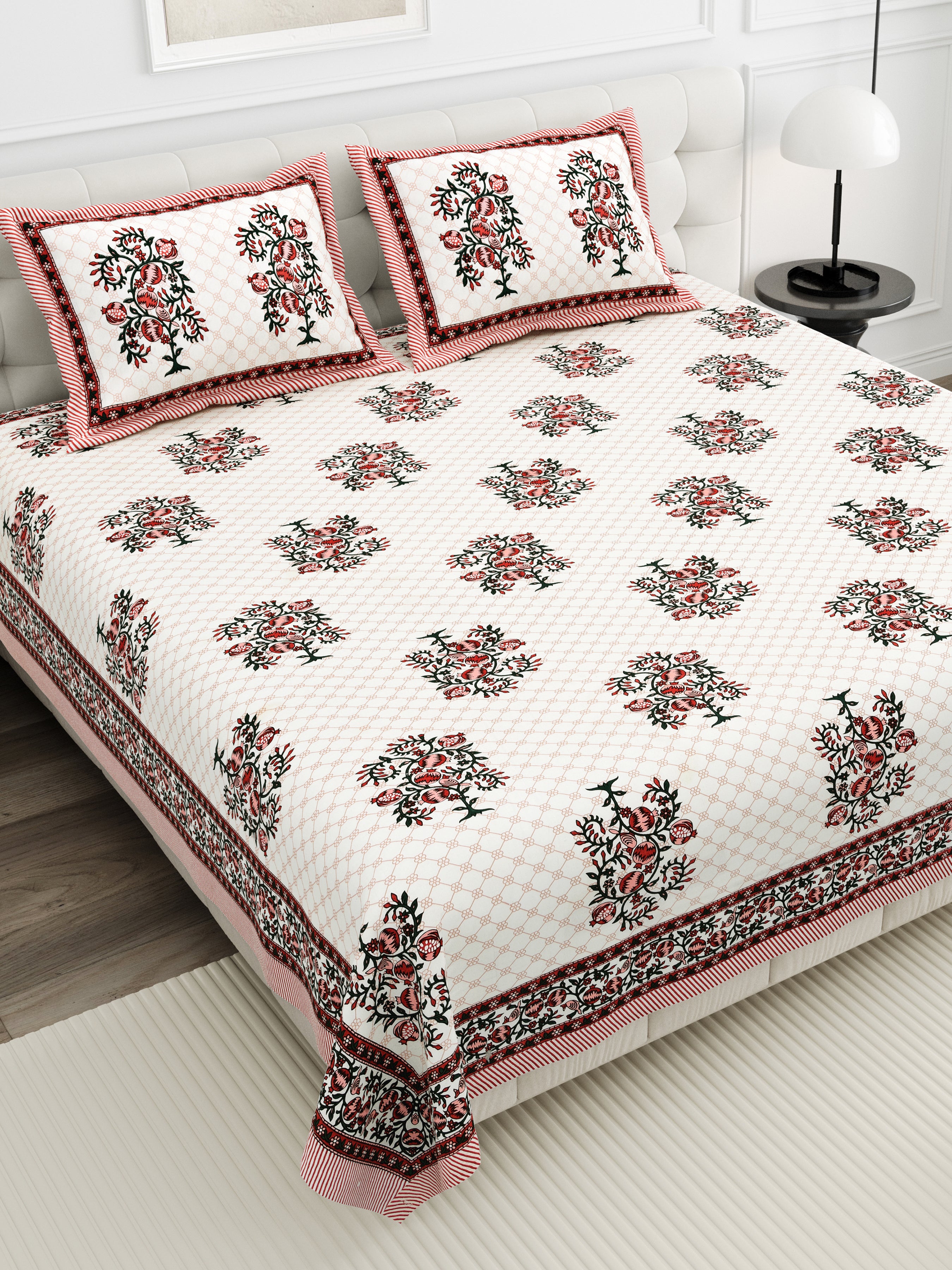 Elite Aarunya Bedsheet – 90x108 King Size Cotton Bedsheet EliteAarunyaBedsheet_5