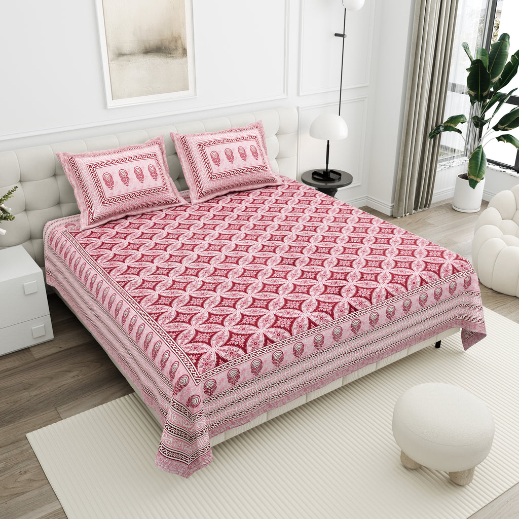 Elite Aarunya Bedsheet – 90x108 King Size Cotton Bedsheet EliteAarunyaBedsheet_5_d2464a32-0966-4f22-9cb8-f9750a25aae7