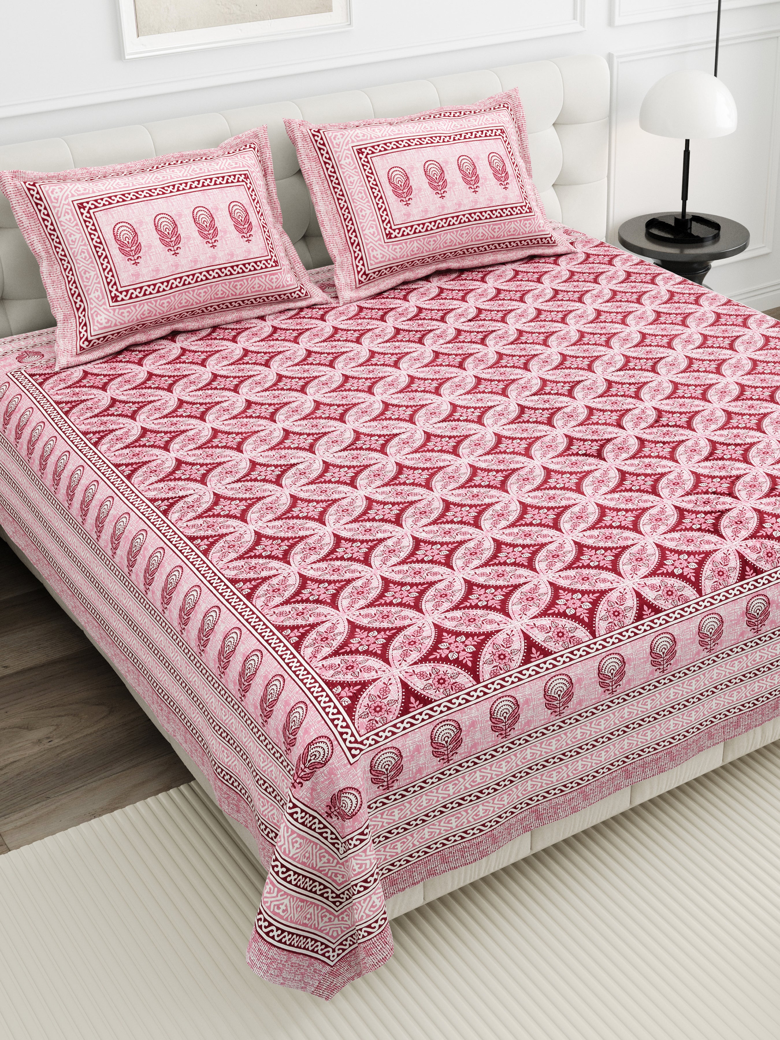 Elite Aarunya Bedsheet – 90x108 King Size Cotton Bedsheet EliteAarunyaBedsheet_6_e9bd1f02-a9e1-4e26-99af-b0a70ae6835c