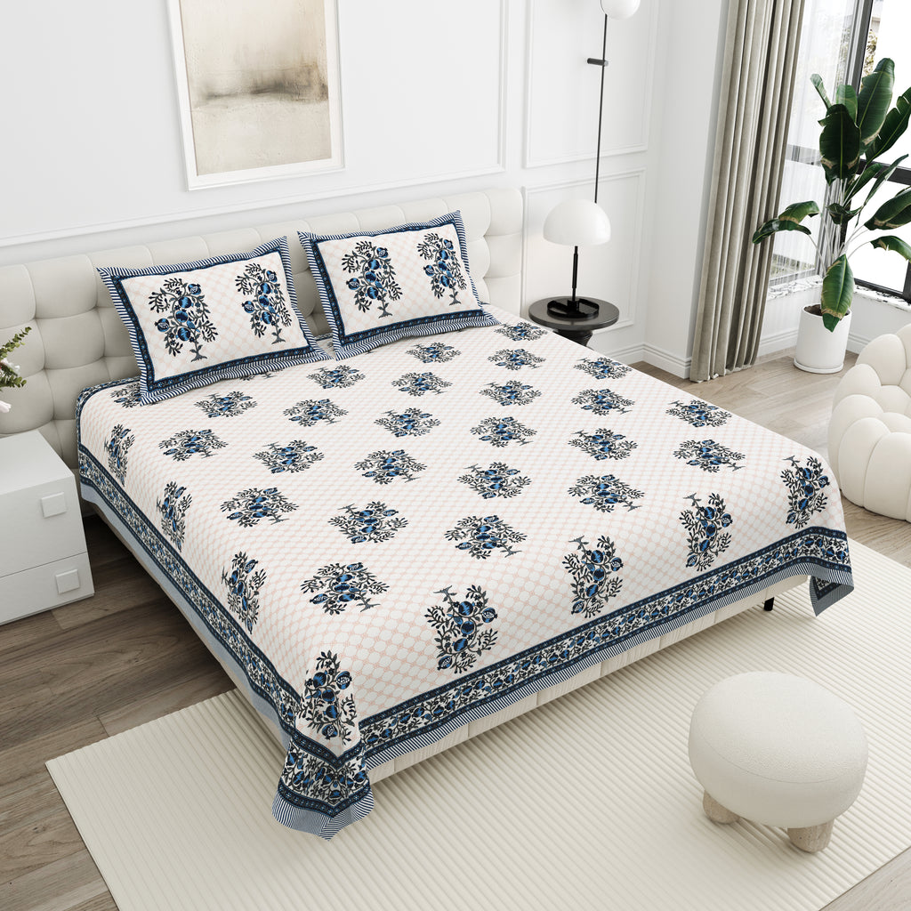 Elite Anuvaa Bedsheet – 90x108 King Size Cotton Bedsheet EliteAnuvaa_5