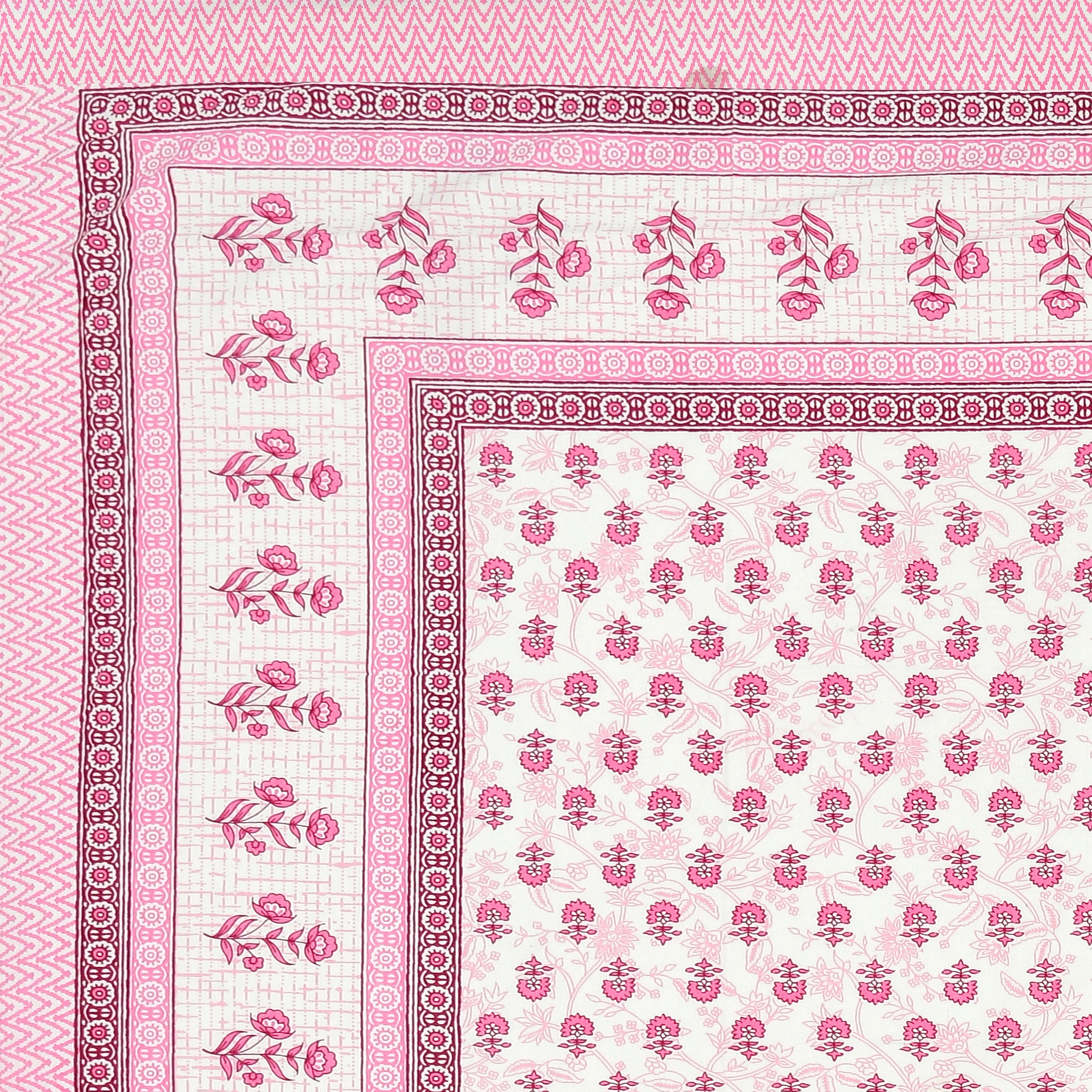 Elite Gulmohar Royale Bedsheet – 90x108 King Size Cotton Bedsheet EliteGulmoharRoyaleBedsheet_3