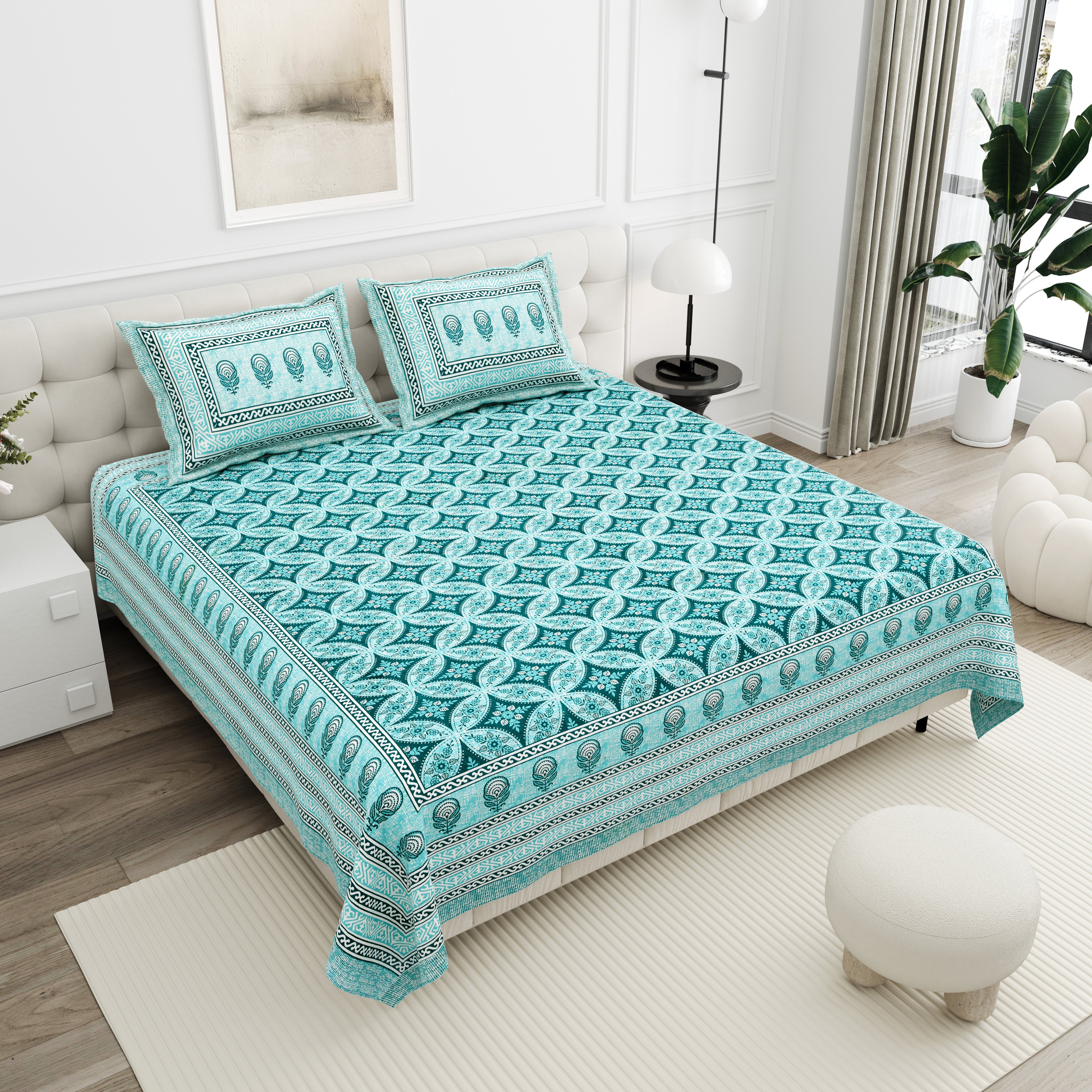 Elite Gulzar Royal Bedsheet – 90x108 King Size Cotton Bedsheet EliteGulzarRoyalBedsheet_4