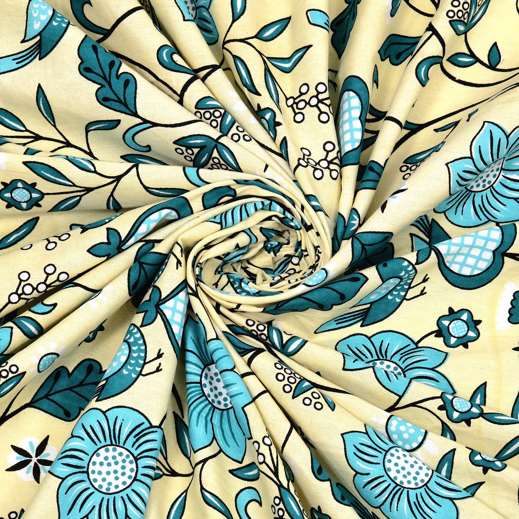 Elite Ishaani Bedsheet – 90x108 King Size Cotton Bedsheet EliteIshaani_1