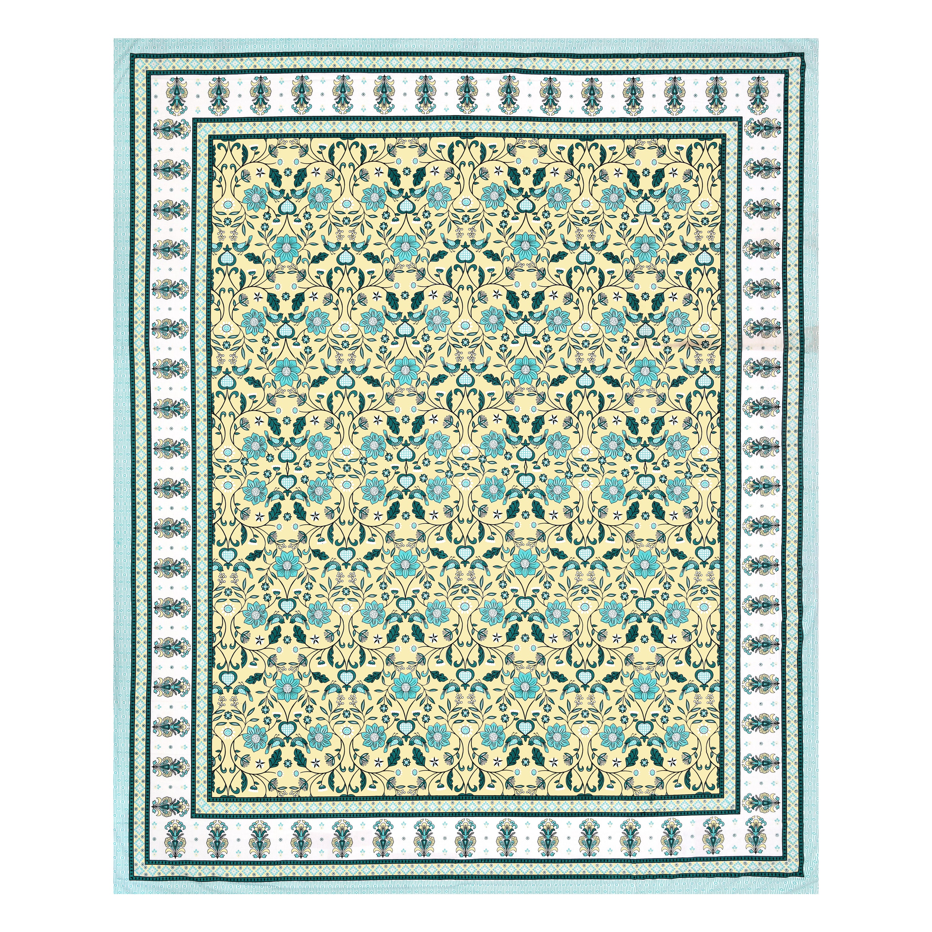 Elite Ishaani Bedsheet – 90x108 King Size Cotton Bedsheet EliteIshaani_3