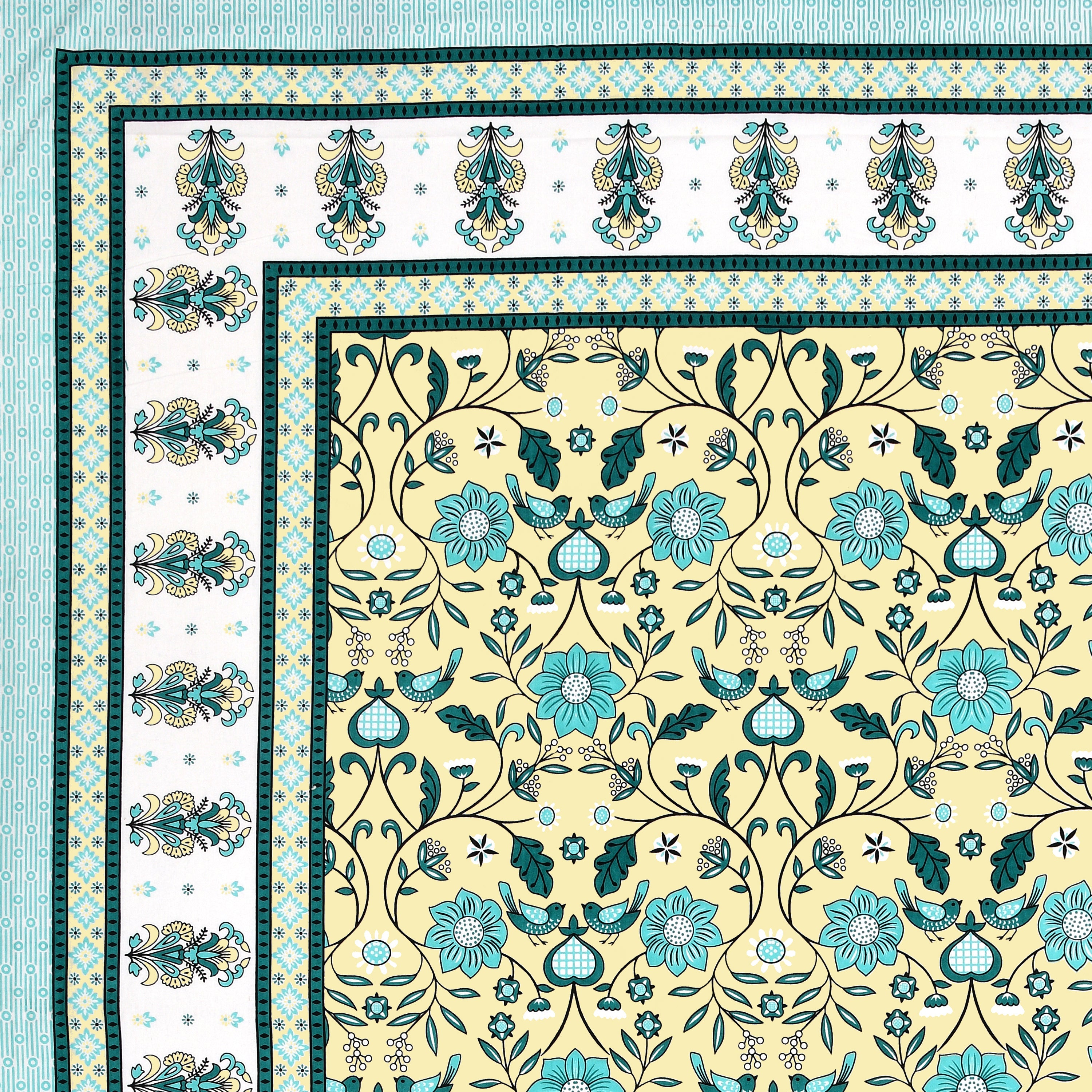 Elite Ishaani Bedsheet – 90x108 King Size Cotton Bedsheet EliteIshaani_4