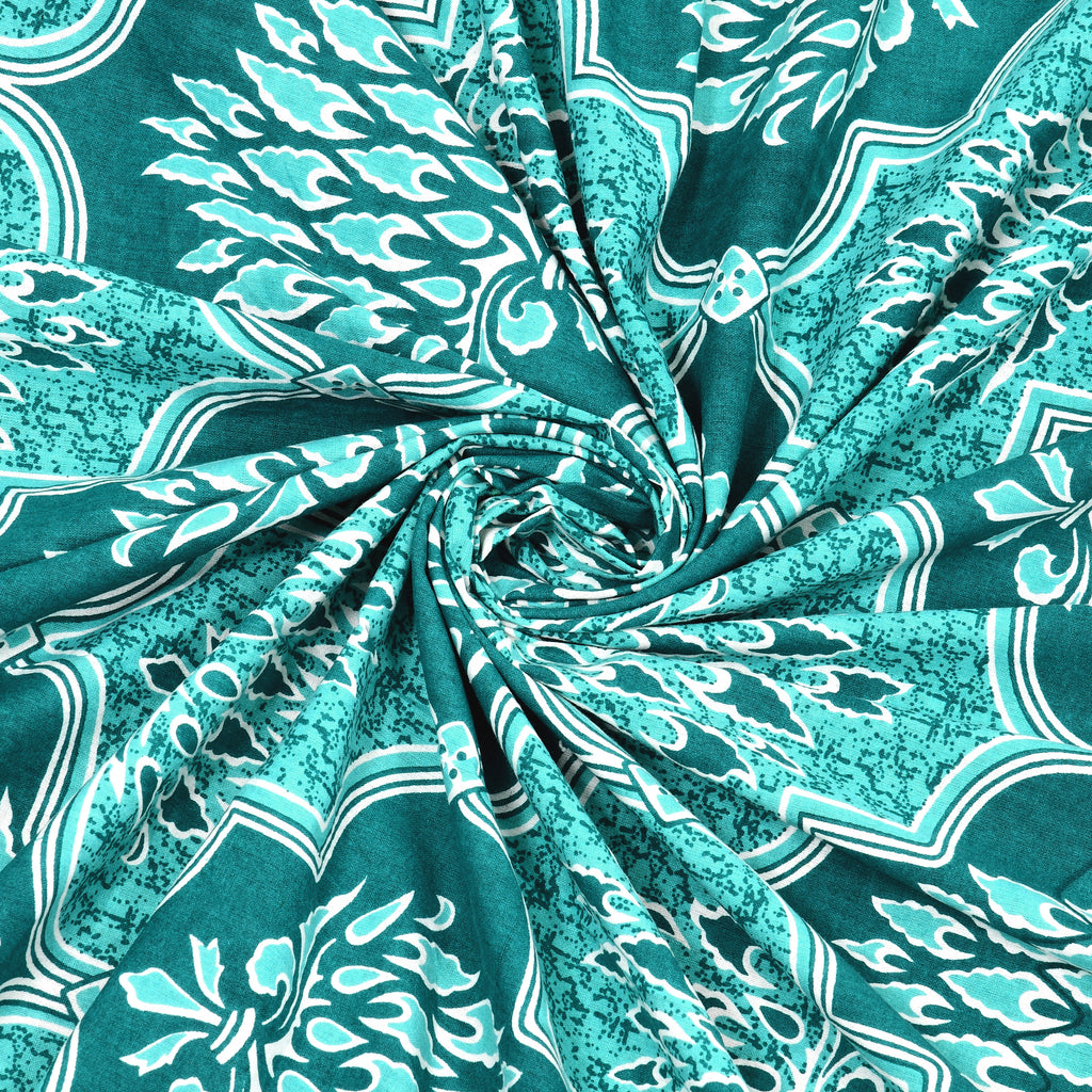 Elite Jharokha Bedsheet – 90x108 King Size Cotton Bedsheet EliteJharokhaBedsheet_1