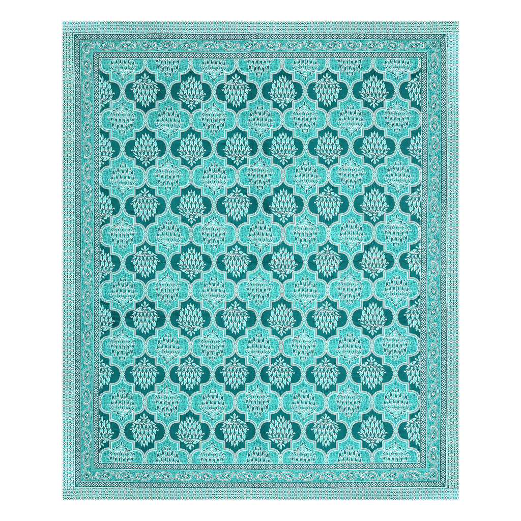 Elite Jharokha Bedsheet – 90x108 King Size Cotton Bedsheet EliteJharokhaBedsheet_4