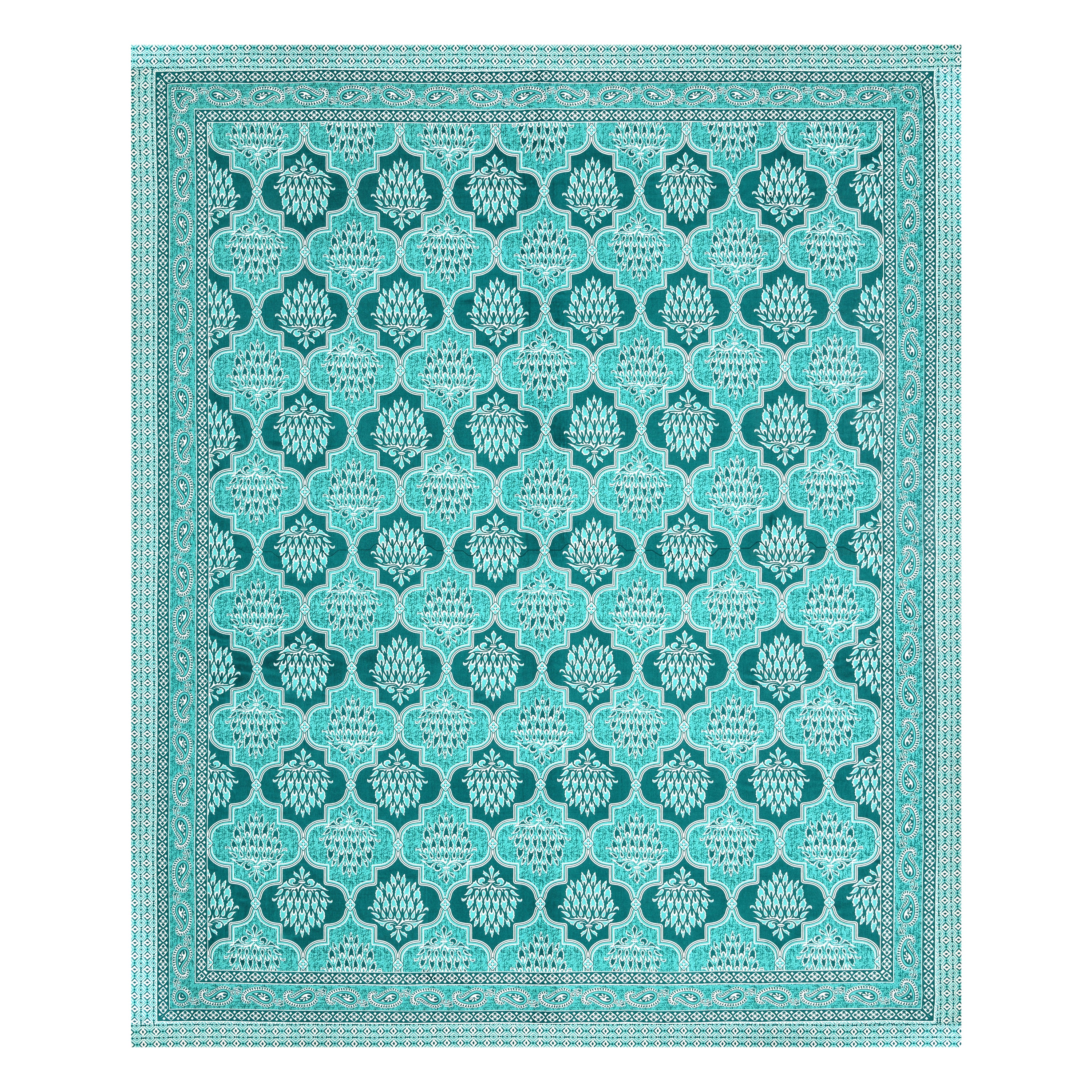 Elite Jharokha Bedsheet – 90x108 King Size Cotton Bedsheet EliteJharokhaBedsheet_4