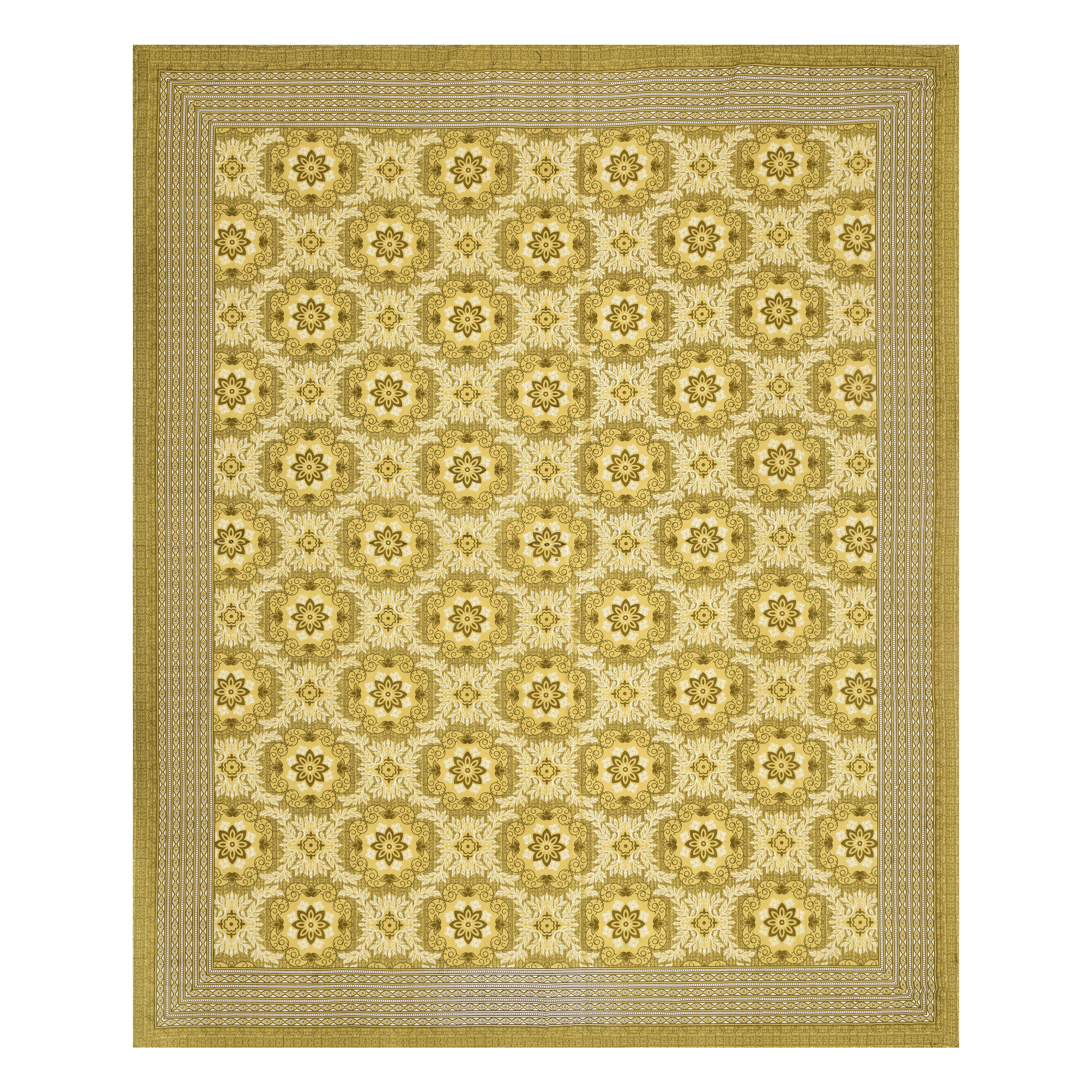 Elite Maharaja Bloom Bedsheet – 90x108 King Size Cotton Bedsheet EliteMaharajaBloomBedsheet_3