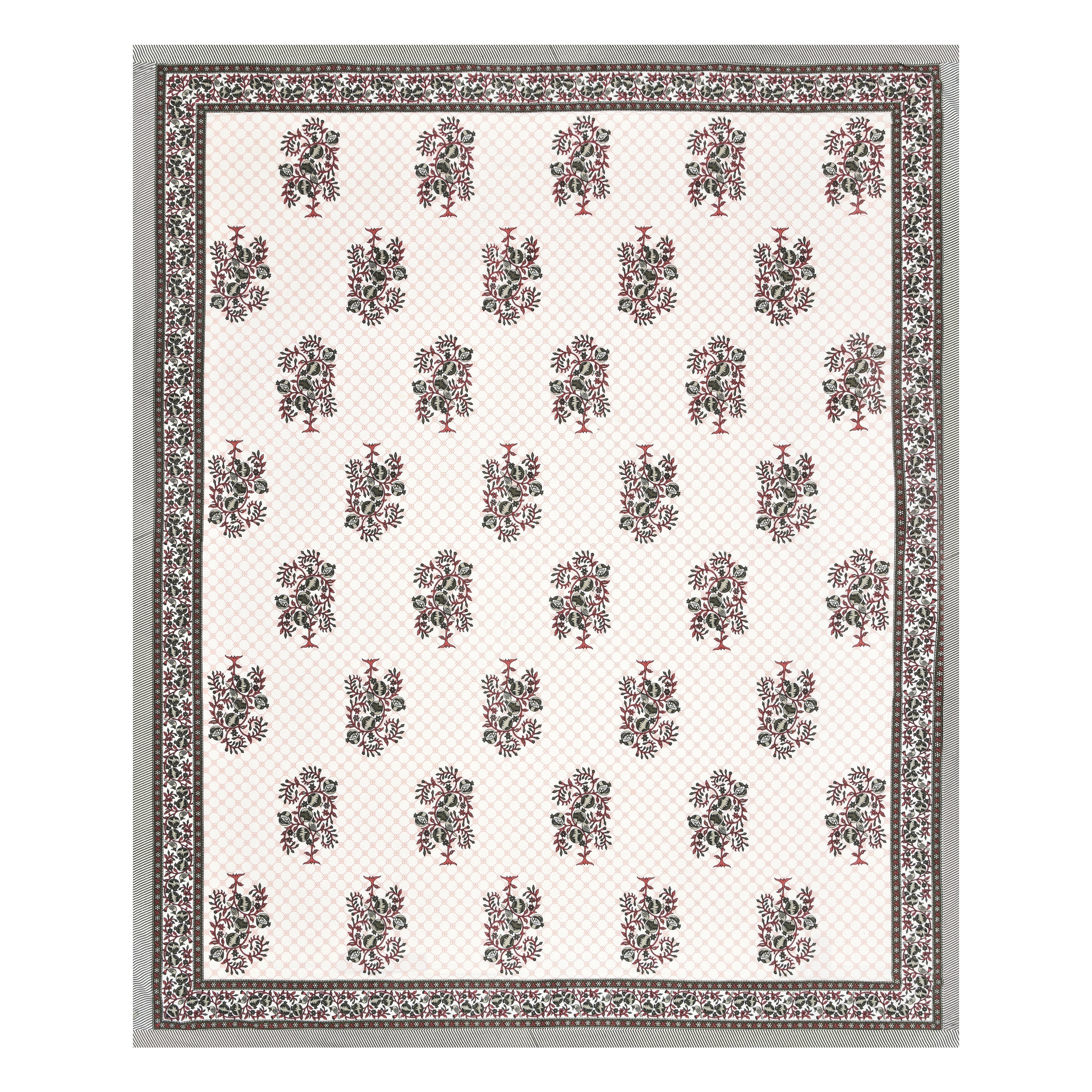 Elite Midnight Blossom Bedsheet – 90x108 King Size Cotton Bedsheet EliteMidnightBlossomBedsheet_1