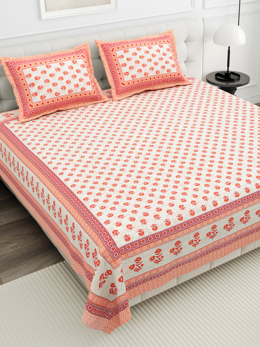 Elite Nandini Bedsheet – 90x108 King Size Cotton Bedsheet EliteNandiniBedsheet_1