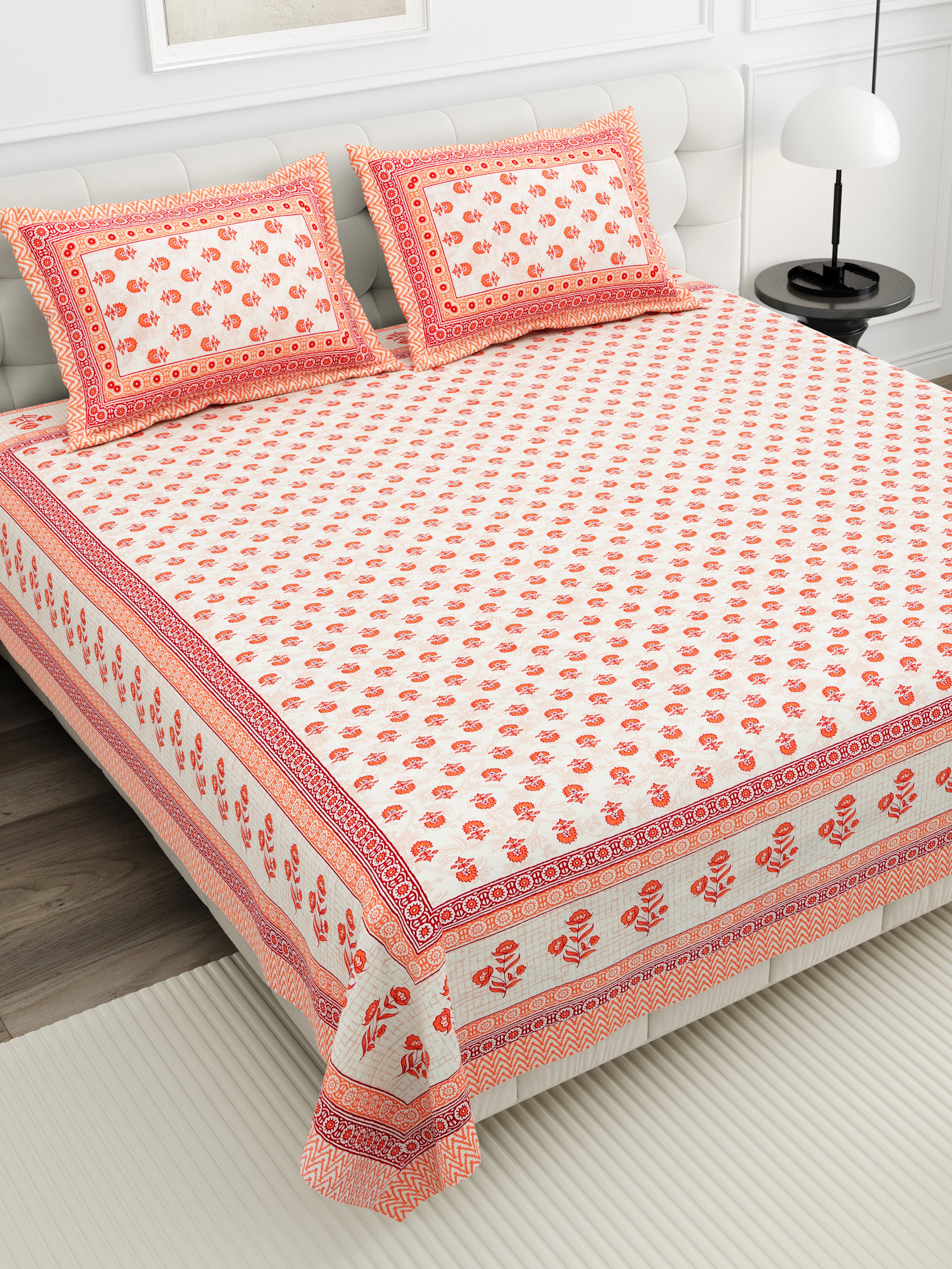 Elite Nandini Bedsheet – 90x108 King Size Cotton Bedsheet EliteNandiniBedsheet_1