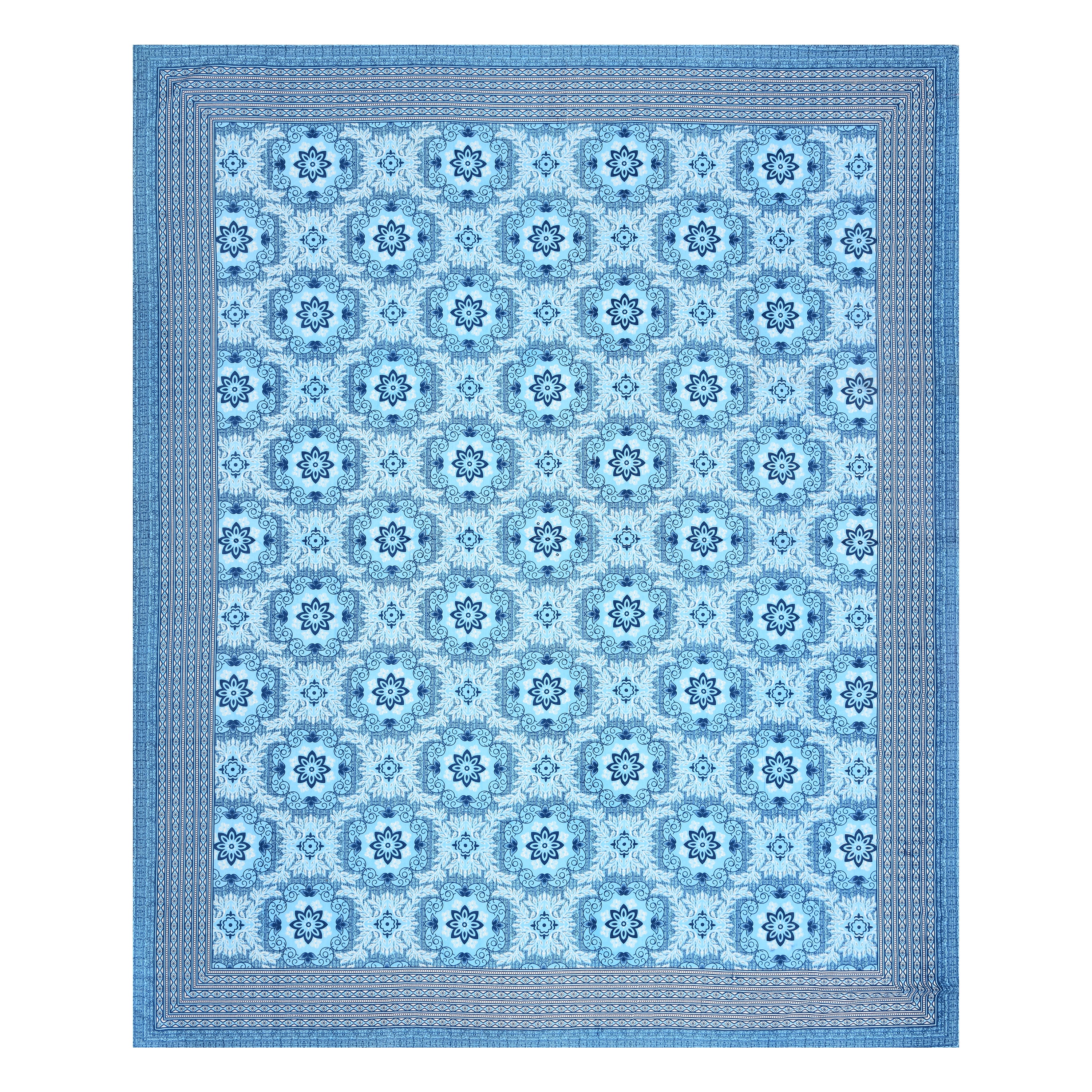 Elite Neelvastra Bedsheet – 90x108 King Size Cotton Bedsheet EliteNeelvastraBedsheet_3