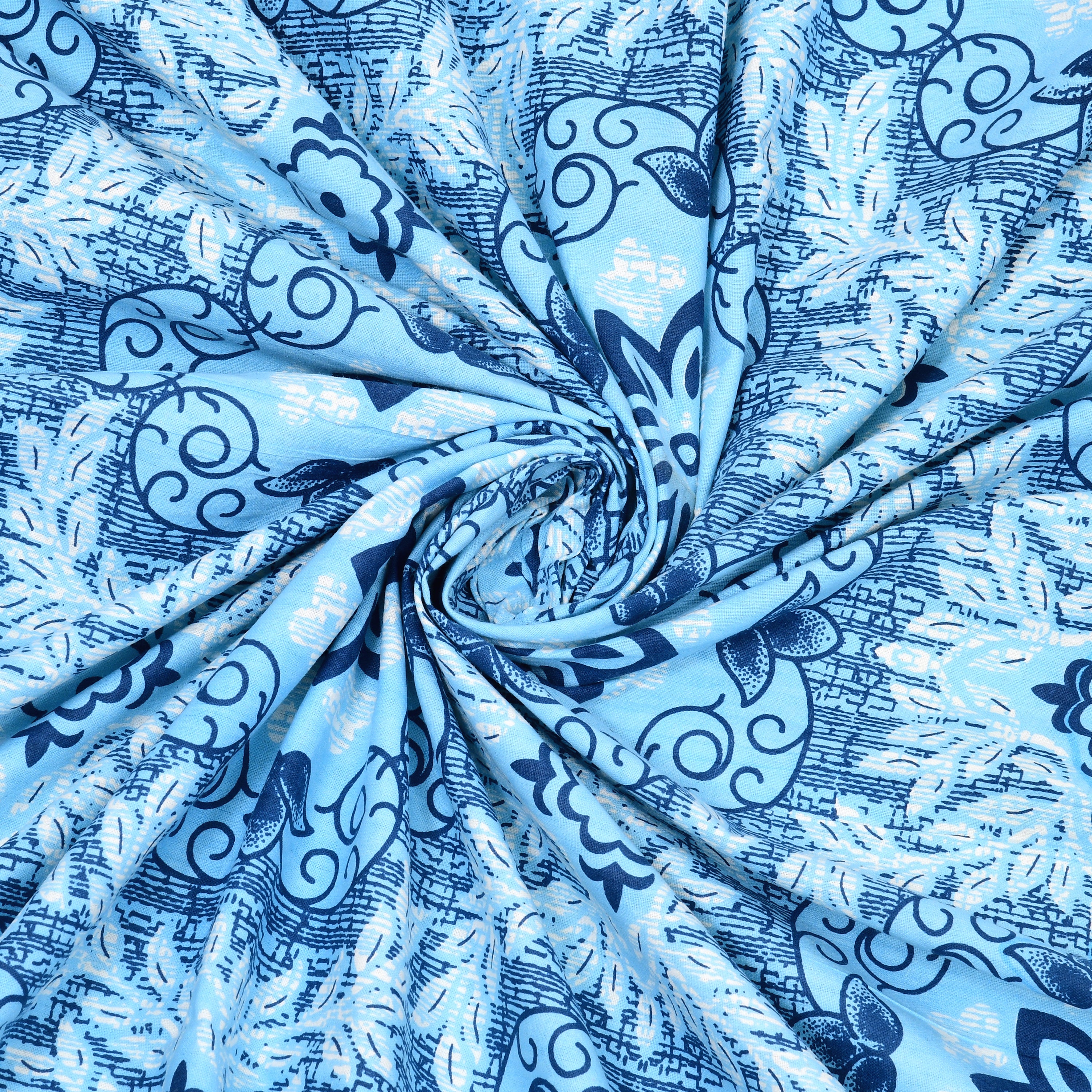 Elite Neelvastra Bedsheet – 90x108 King Size Cotton Bedsheet EliteNeelvastraBedsheet_6