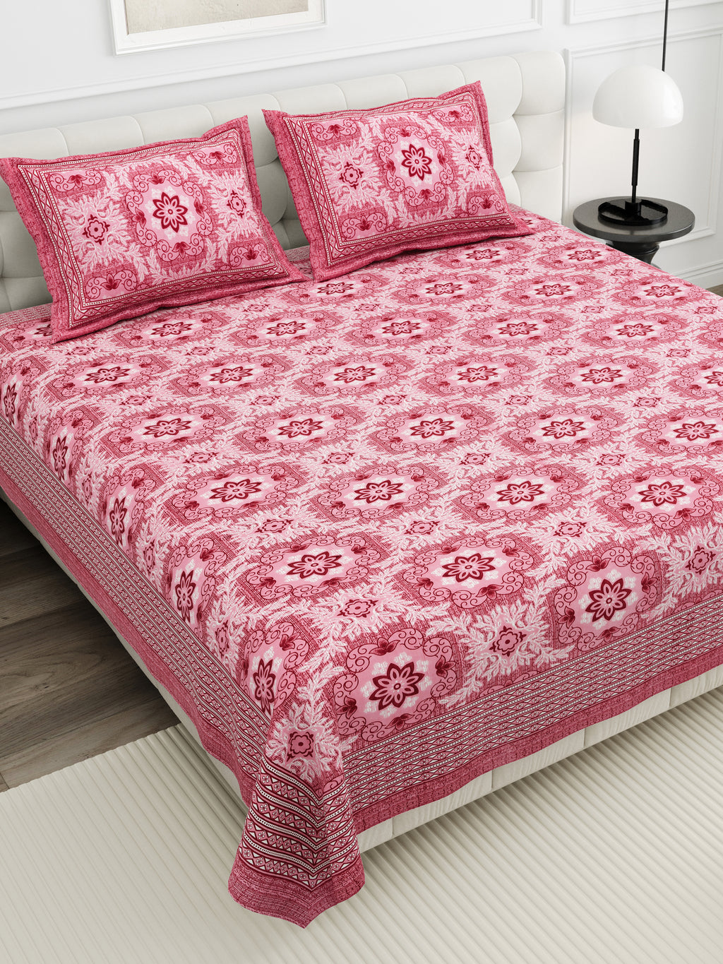 Elite Ocean Vine Print Bedsheet 90X108 King Bedsheet EliteOceanVinePrintBedsheet_2