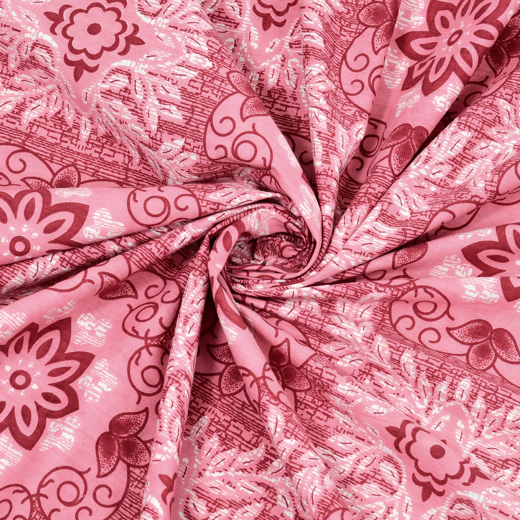 Elite Ocean Vine Print Bedsheet 90X108 King Bedsheet EliteOceanVinePrintBedsheet_5