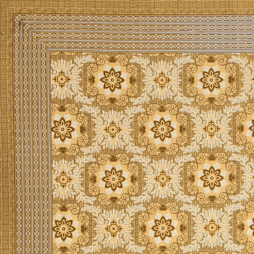 Elite Sunehra Aangan Bedsheet – 90x108 King Size Cotton Bedsheet EliteSunehraAanganBedsheet_3