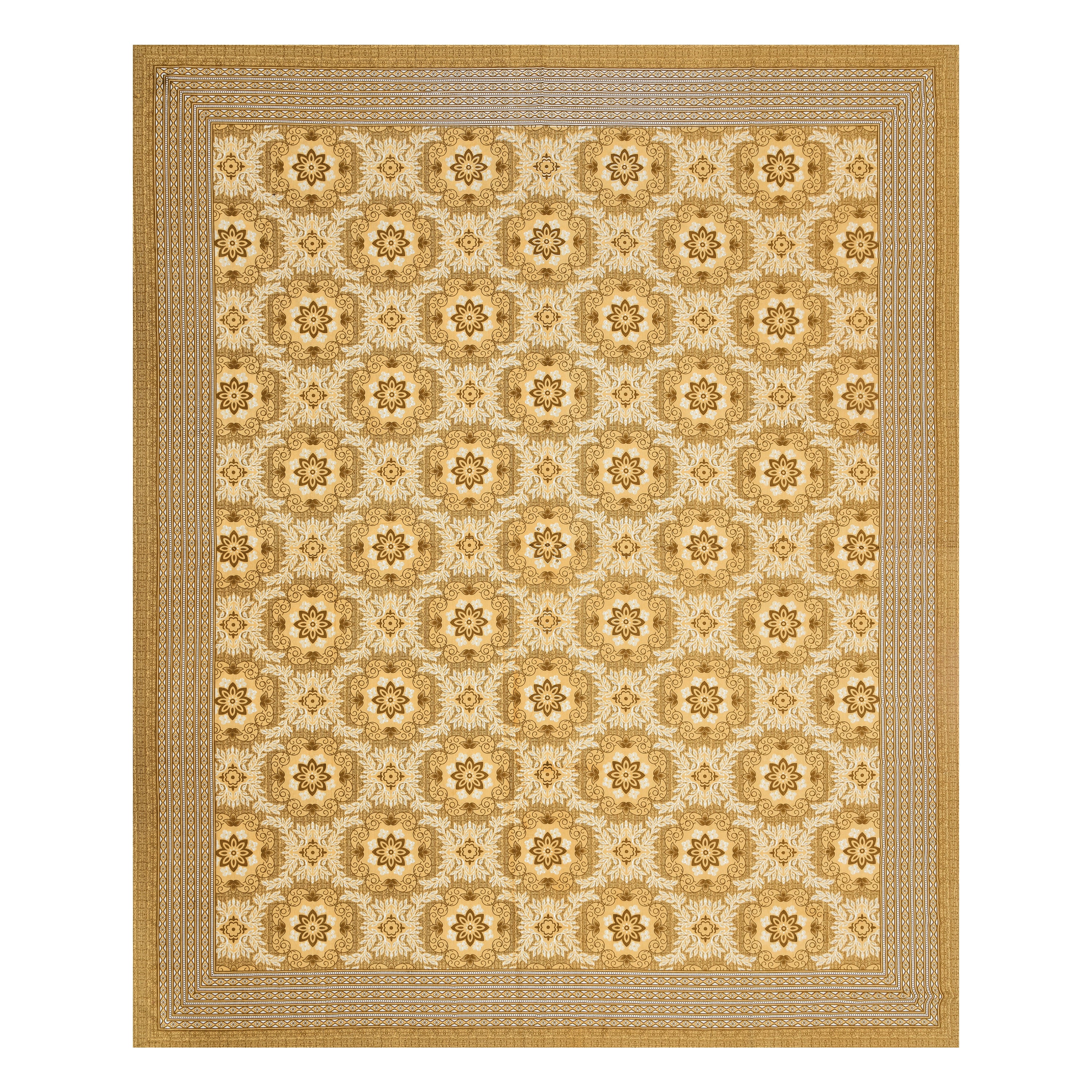 Elite Sunehra Aangan Bedsheet – 90x108 King Size Cotton Bedsheet EliteSunehraAanganBedsheet_4