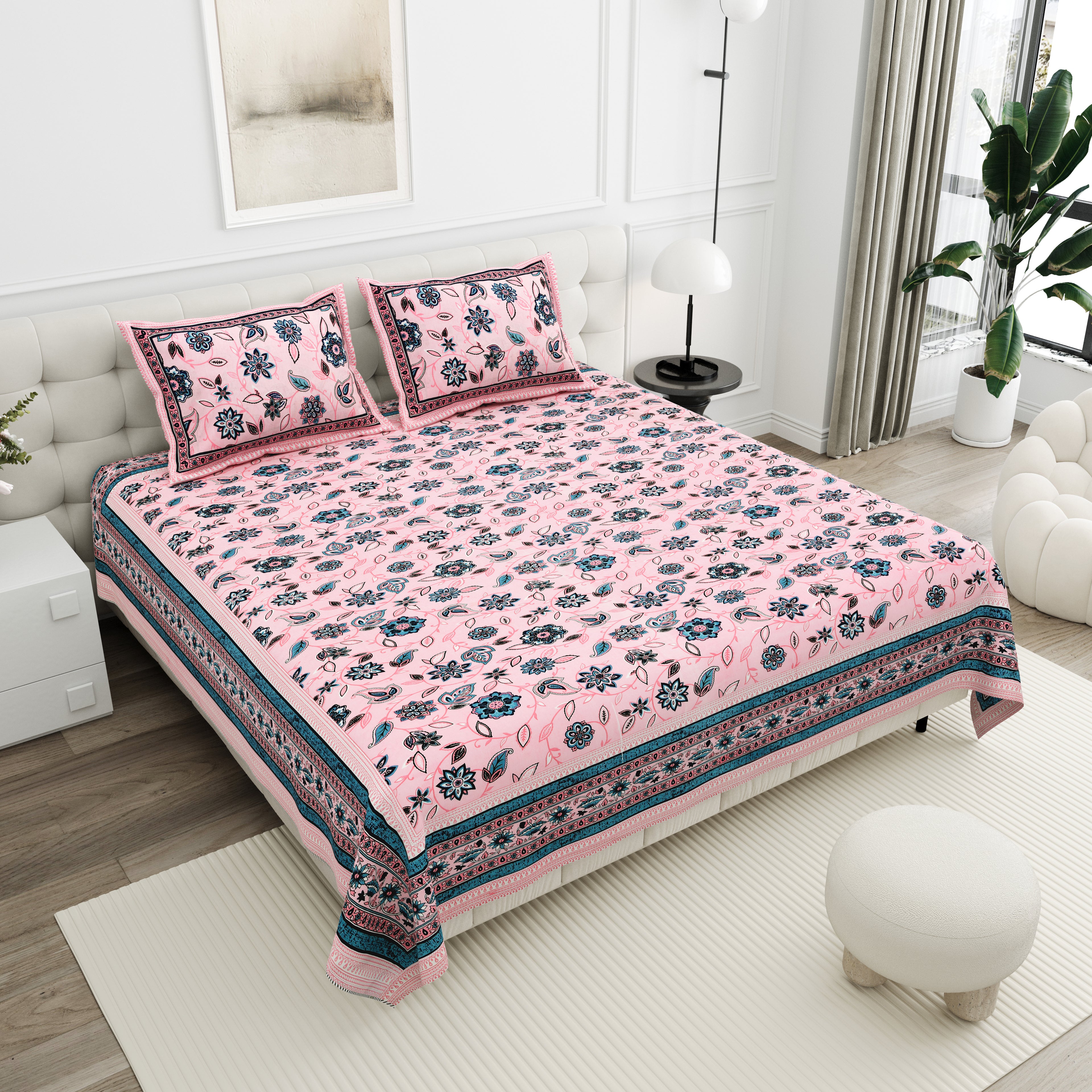 Elite Suvarna Bedsheet – 90x108 King Size Cotton Bedsheet EliteSuvarnaBedsheet_6