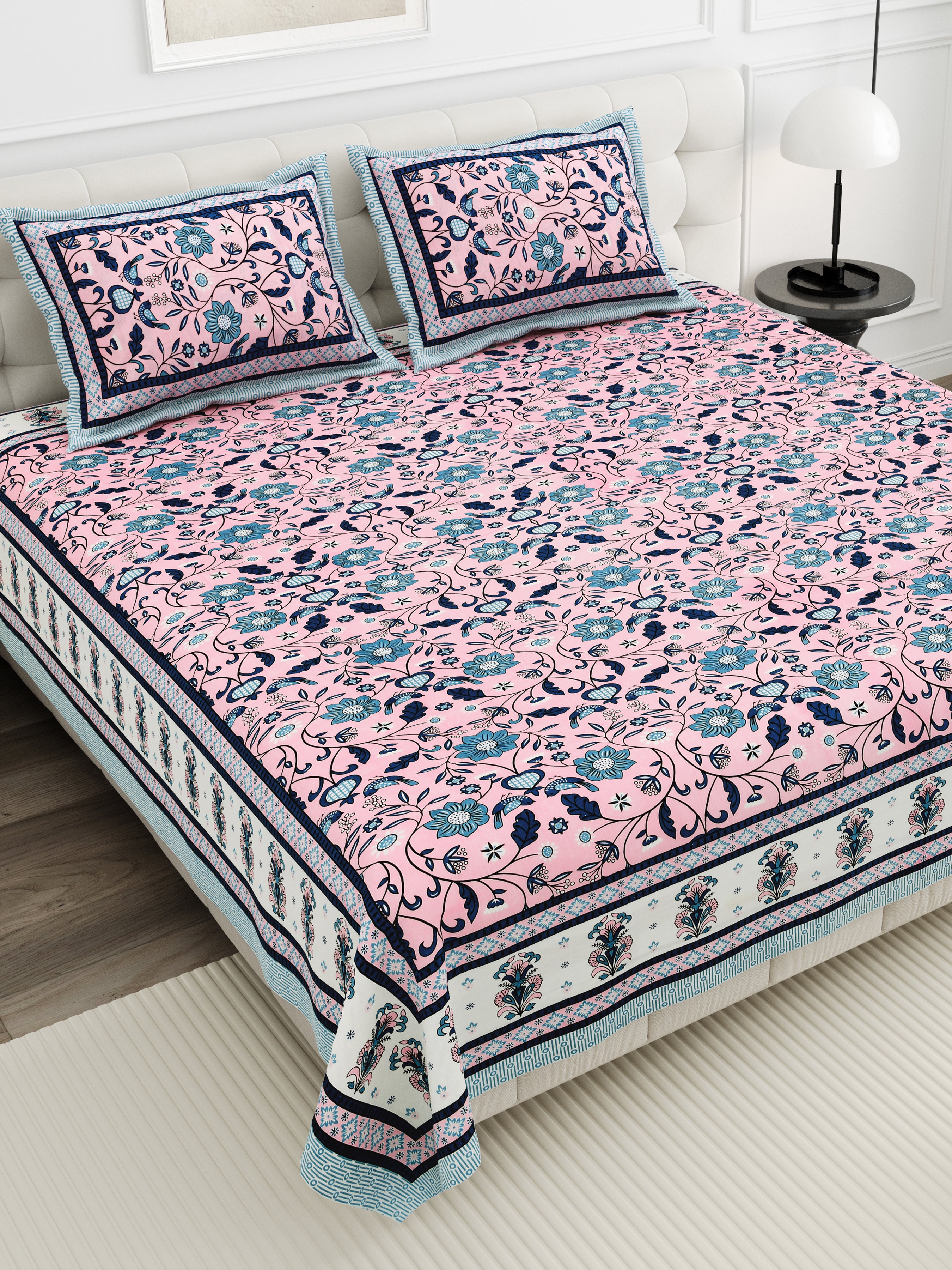 Elite Tanira Bedsheet – 90x108 King Size Cotton Bedsheet EliteTanira_6