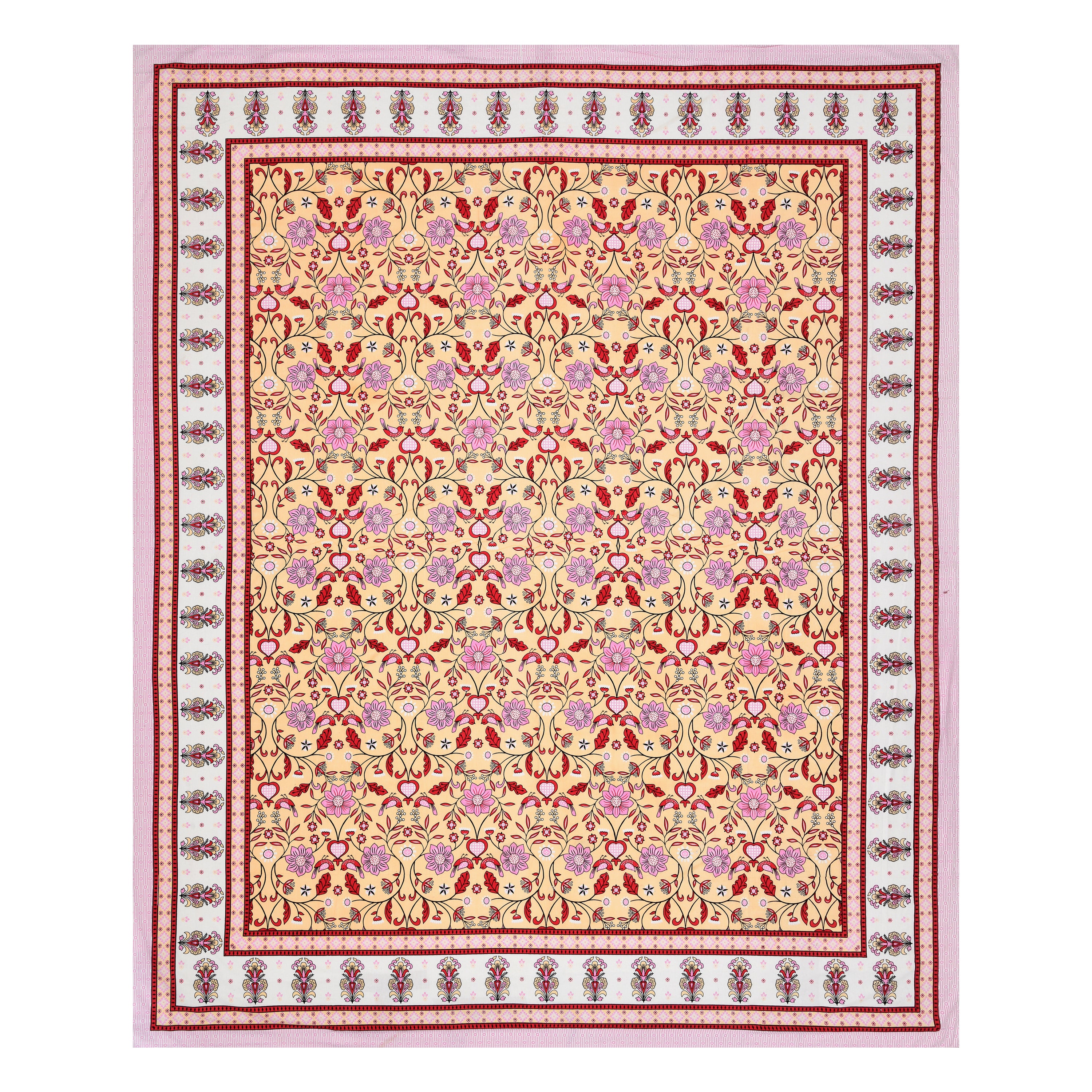 Elite Vedaanta Bedsheet – 90x108 King Size Cotton Bedsheet EliteVedaanta_3