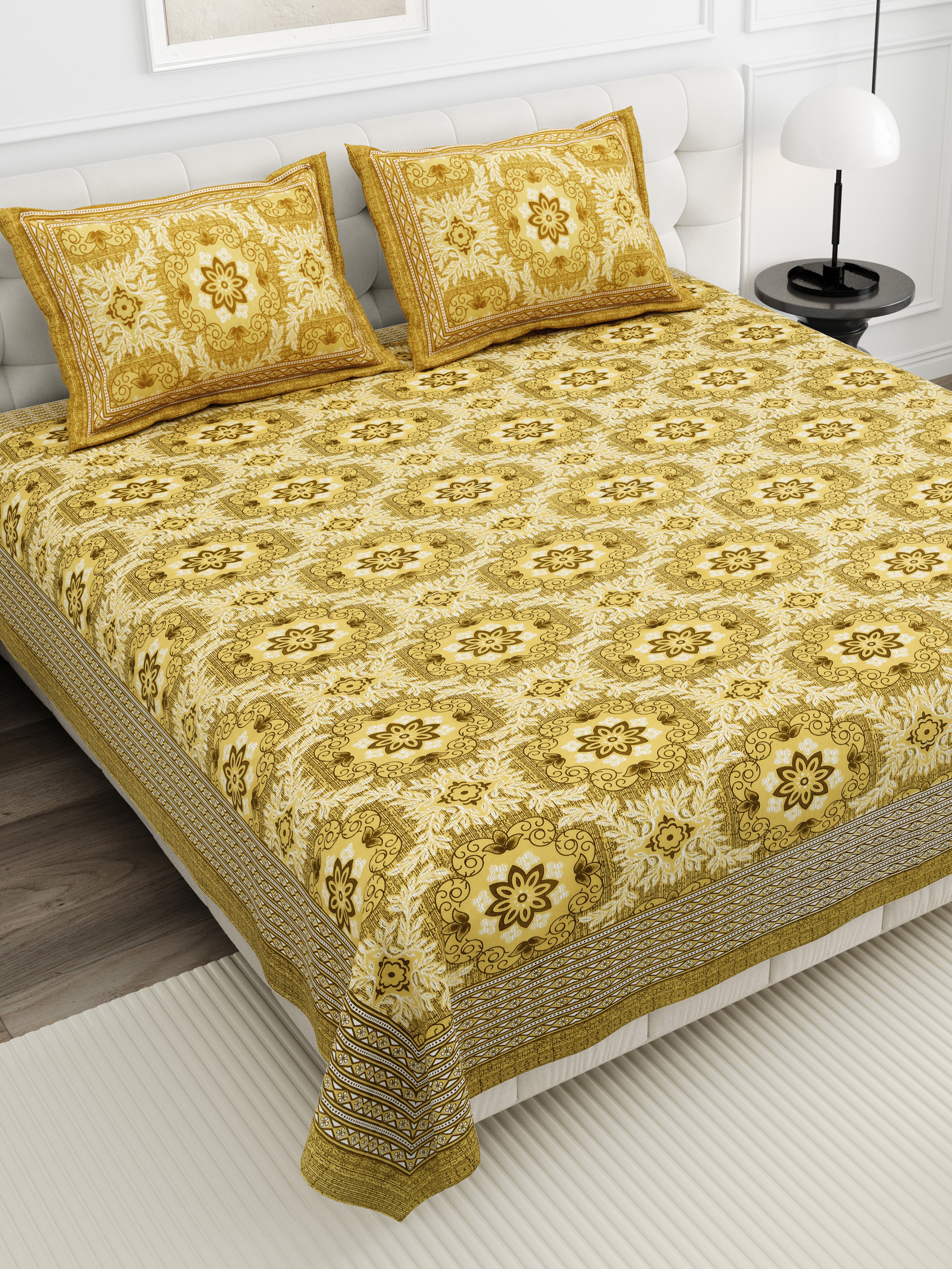 Elite Maharaja Bloom Bedsheet – 90x108 King Size Cotton Bedsheet Elite_Maharaja_Bloom_Bedsheet_5