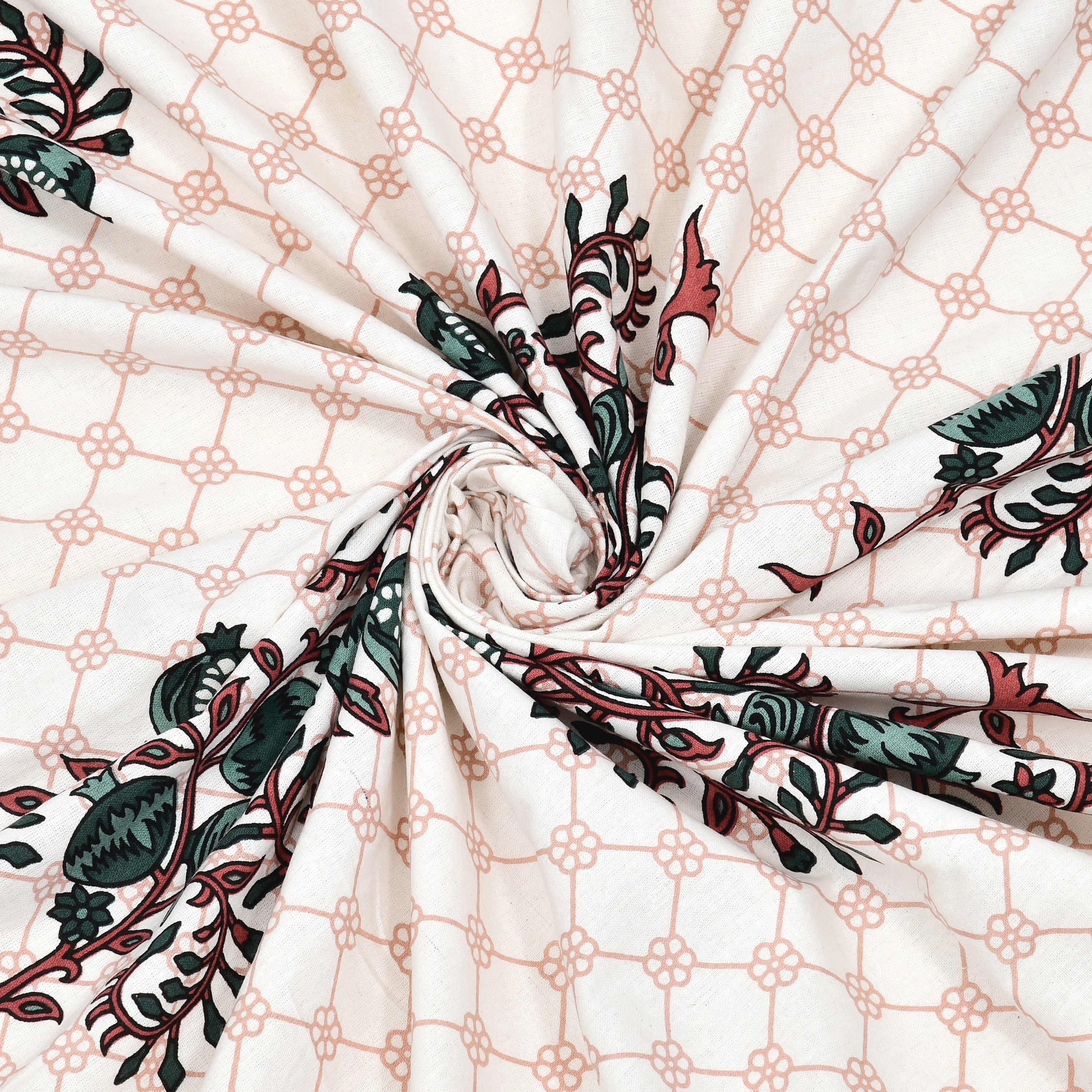 Elite Rajputana Heritage Bedsheet – 90x108 King Size Cotton Bedsheet Elite_Rajputana_Heritage_Bedsheet_1