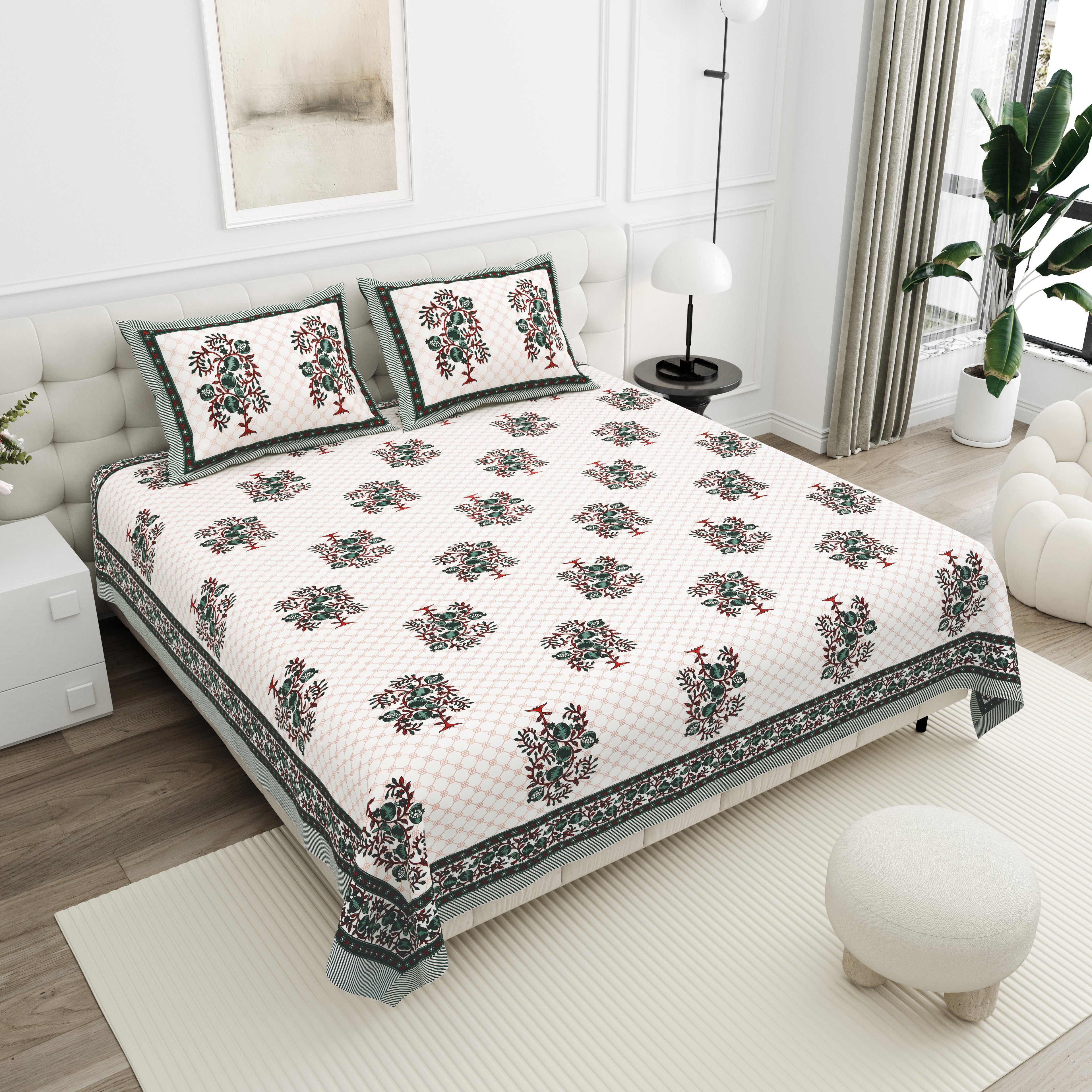 Elite Rajputana Heritage Bedsheet – 90x108 King Size Cotton Bedsheet Elite_Rajputana_Heritage_Bedsheet_4