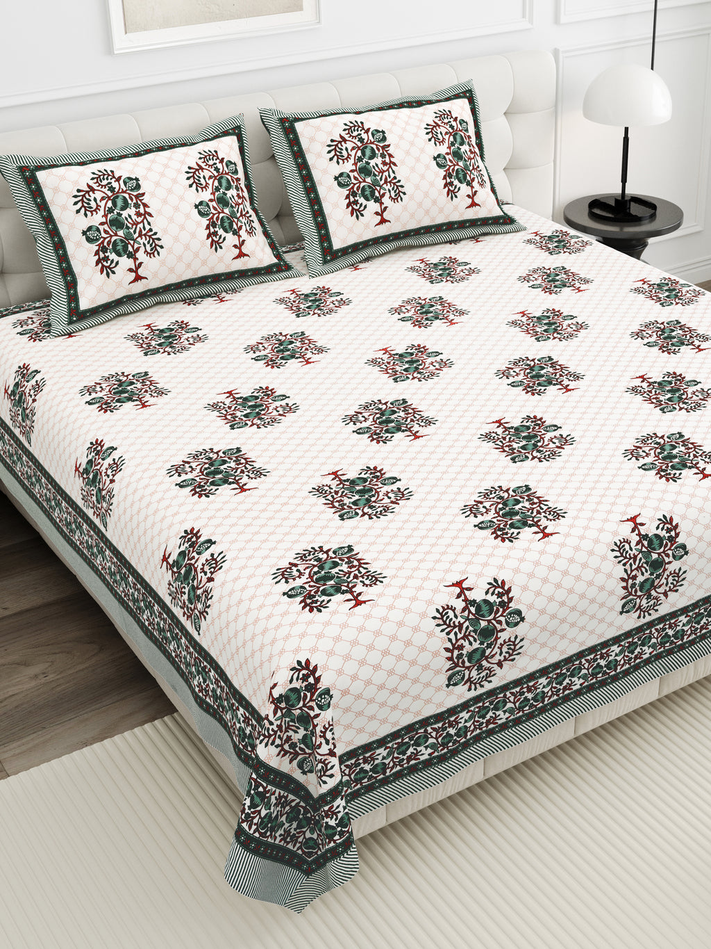 Elite Rajputana Heritage Bedsheet – 90x108 King Size Cotton Bedsheet Elite_Rajputana_Heritage_Bedsheet_5