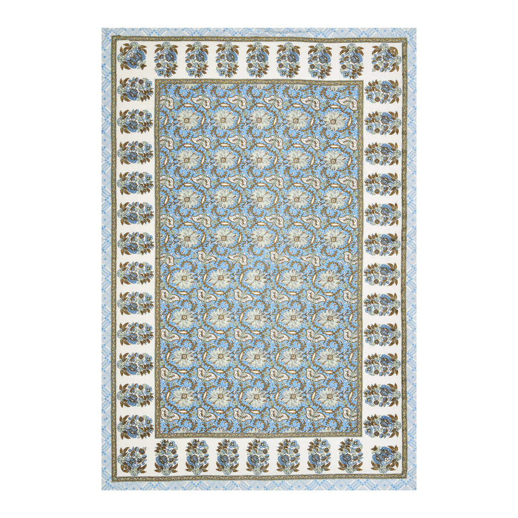 SoloThread Aabha Block Bedsheet – 63x90 Single Bed Cotton Bedsheet SoloThreadAabhaBlockBedsheet_4