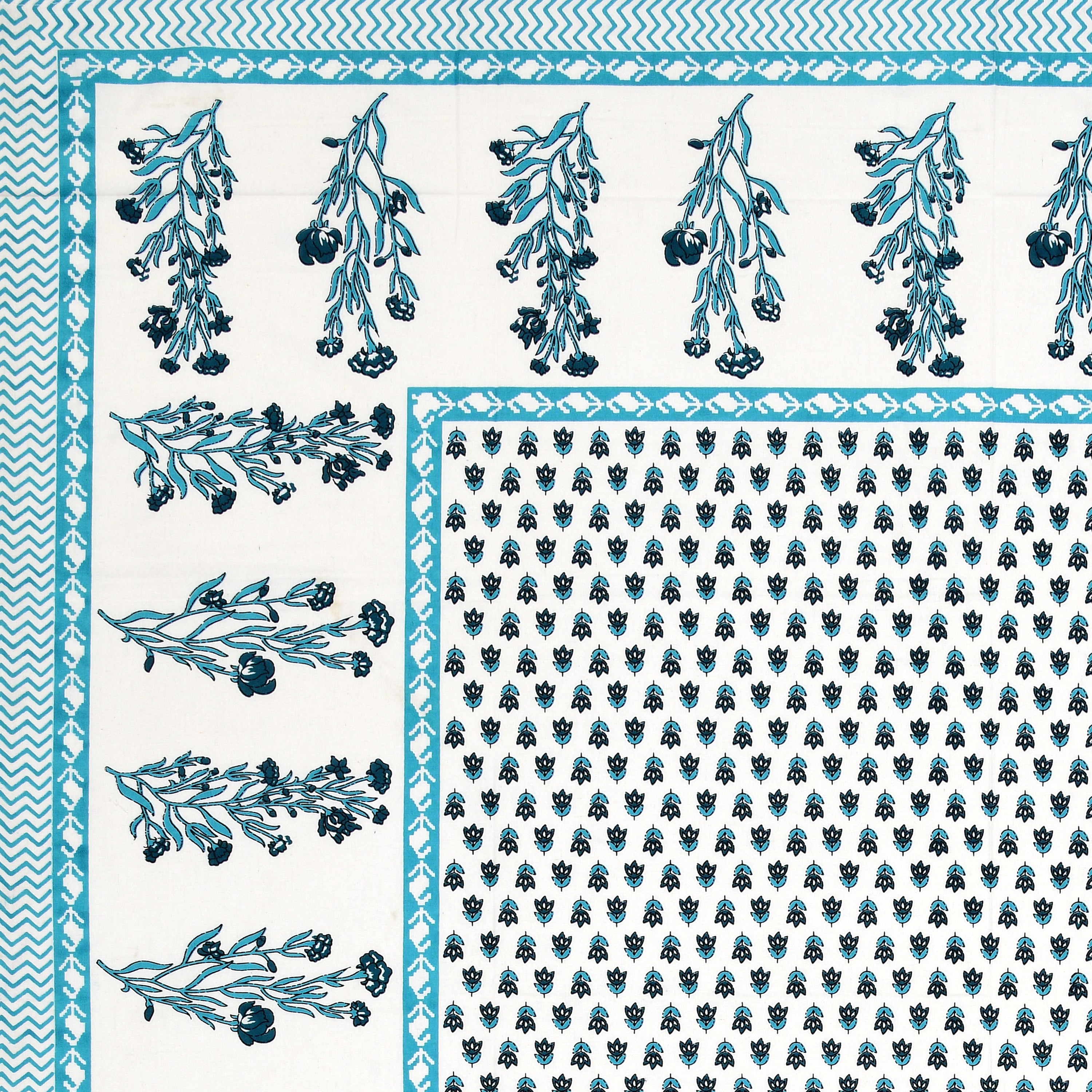 SoloThread Aangan Classic Bedsheet – 63x90 Single Bed Cotton Bedsheet SoloThreadAanganClassicBedsheet_3