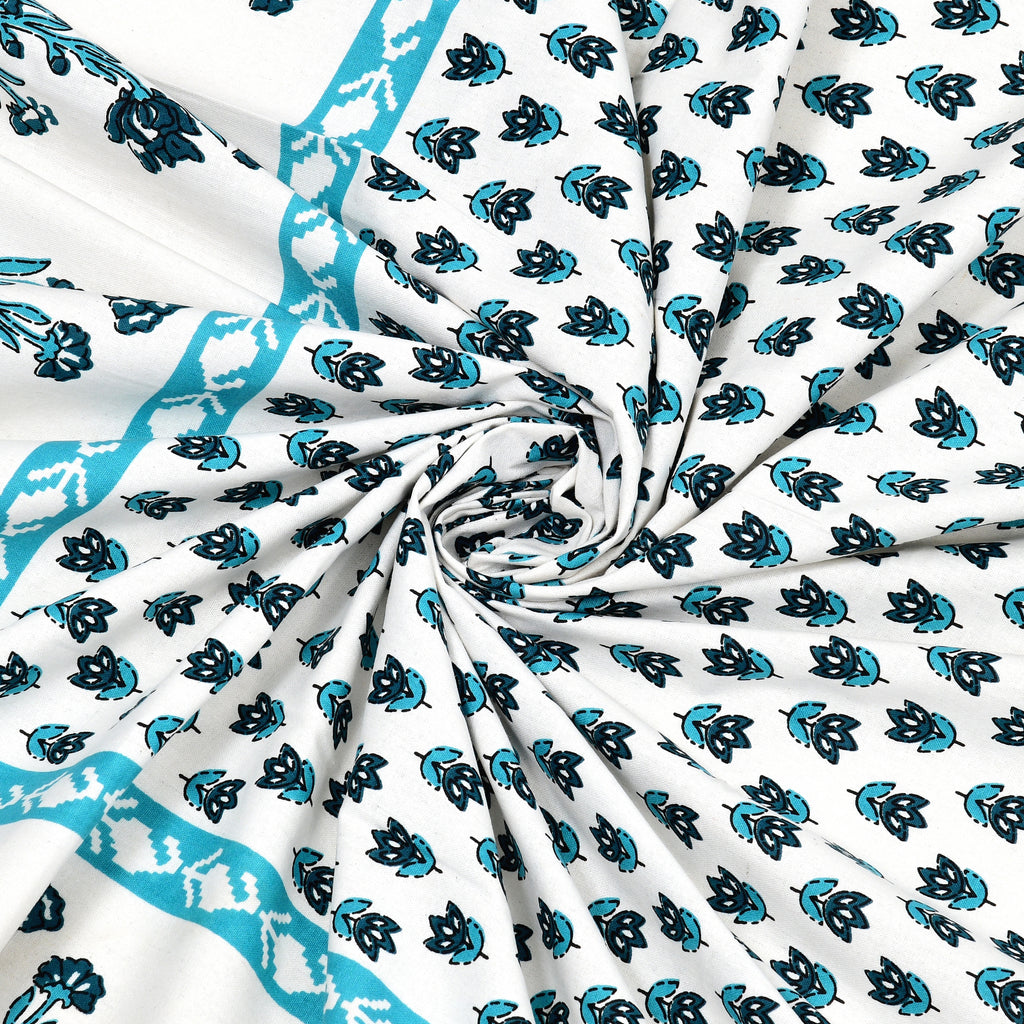 SoloThread Aangan Classic Bedsheet – 63x90 Single Bed Cotton Bedsheet SoloThreadAanganClassicBedsheet_6