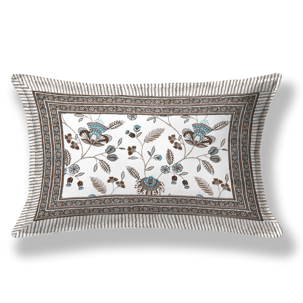 SoloThread Abhiraaj Floral Bedsheet – 63x90 Single Bed Cotton Bedsheet SoloThreadAbhiraajFloralBedsheet_2