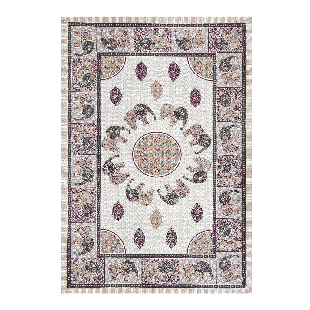 SoloThread Amber Bloom Bedsheet – 63x90 Single Bed Cotton Bedsheet SoloThreadAmberBloomBedsheet_4