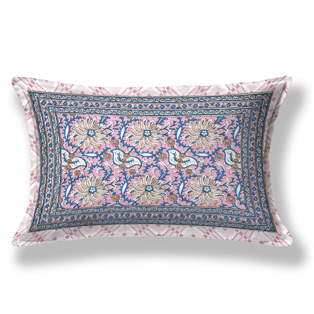 SoloThread Gulmohar Grace Bedsheet – 63x90 Single Bed Cotton Bedsheet SoloThreadGulmoharGraceBedsheet_2