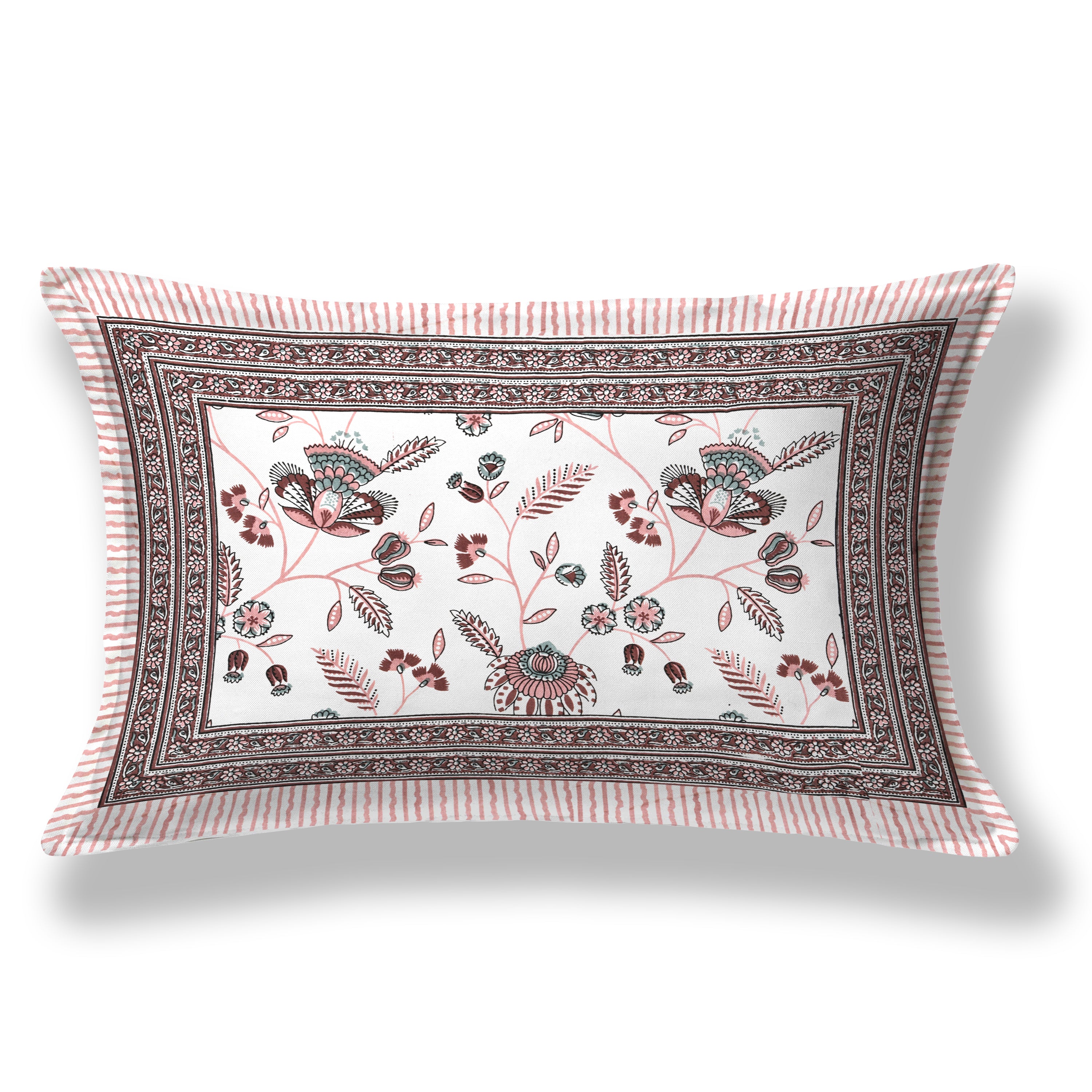 SoloThread Gulzar Buti Bedsheet – 63x90 Single Bed Cotton Bedsheet SoloThreadGulzarButiBedsheet_2