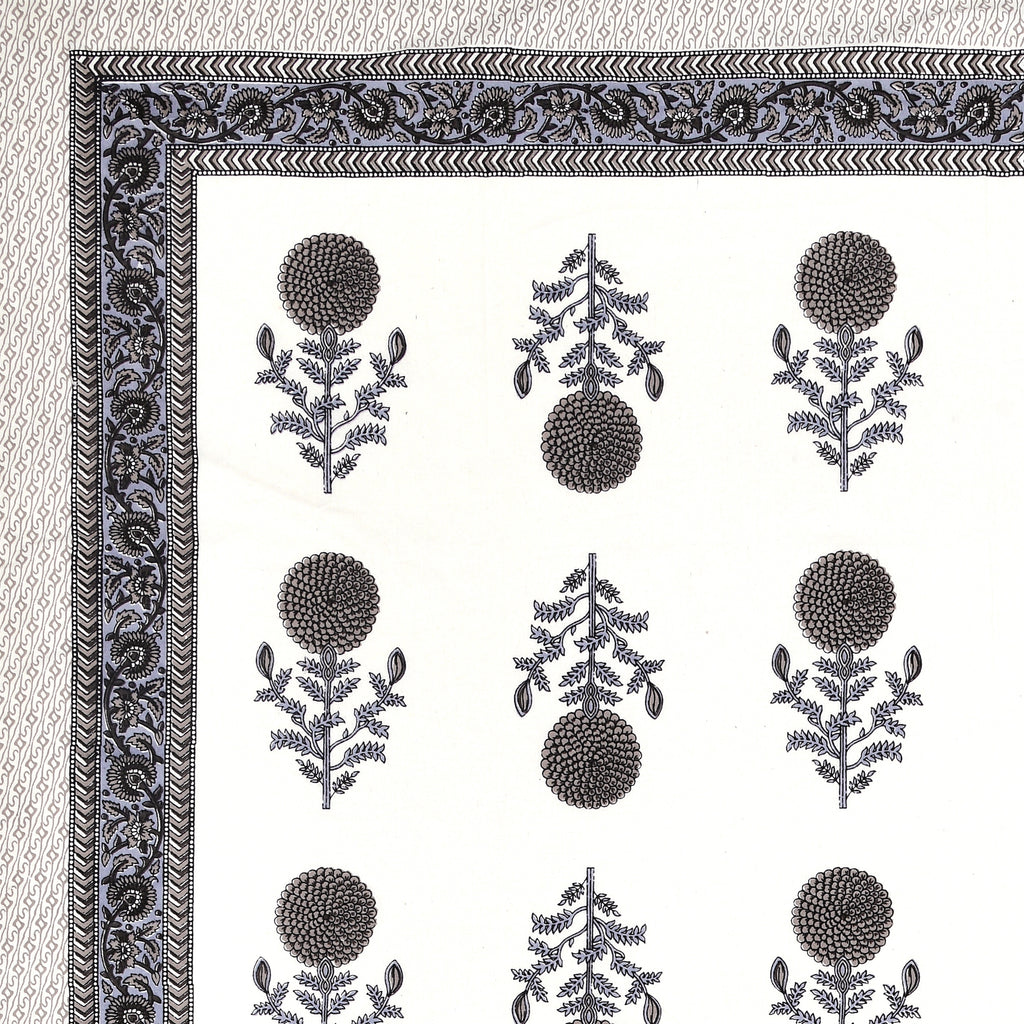 SoloThread Lotus Whisper Bedsheet – 63x90 Single Bed Cotton Bedsheet SoloThreadLotusWhisperBedsheet_3