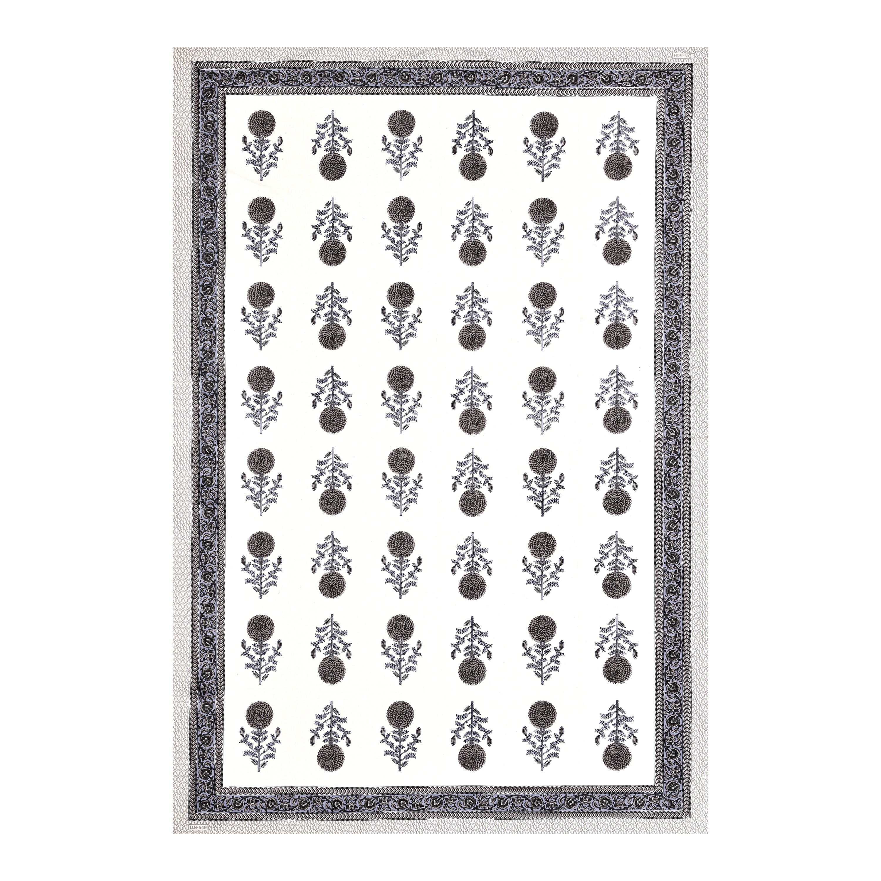 SoloThread Lotus Whisper Bedsheet – 63x90 Single Bed Cotton Bedsheet SoloThreadLotusWhisperBedsheet_4