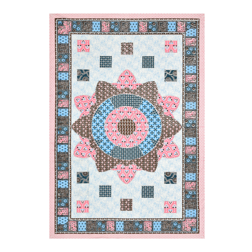 SoloThread Marigold Mist Bedsheet – 63x90 Single Bed Cotton Bedsheet SoloThreadMarigoldMistBedsheet_4