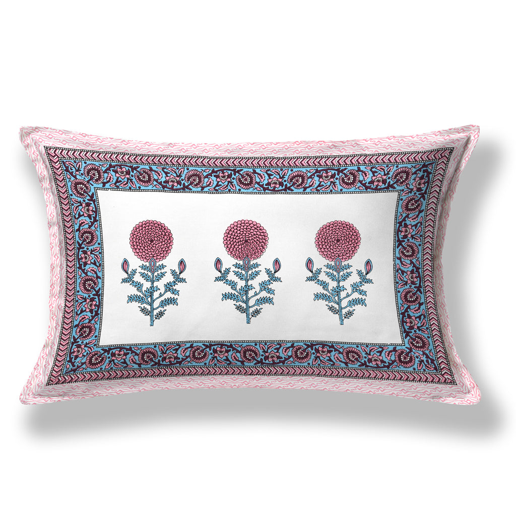 SoloThread Meenakari Print Bedsheet – 63x90 Single Bed Cotton Bedsheet SoloThreadMeenakariPrintBedsheet_2