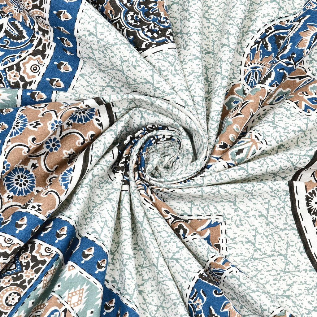 SoloThread Modern Muse Bedsheet – 63x90 Single Bed Cotton Bedsheet SoloThreadModernMuseBedsheet_6