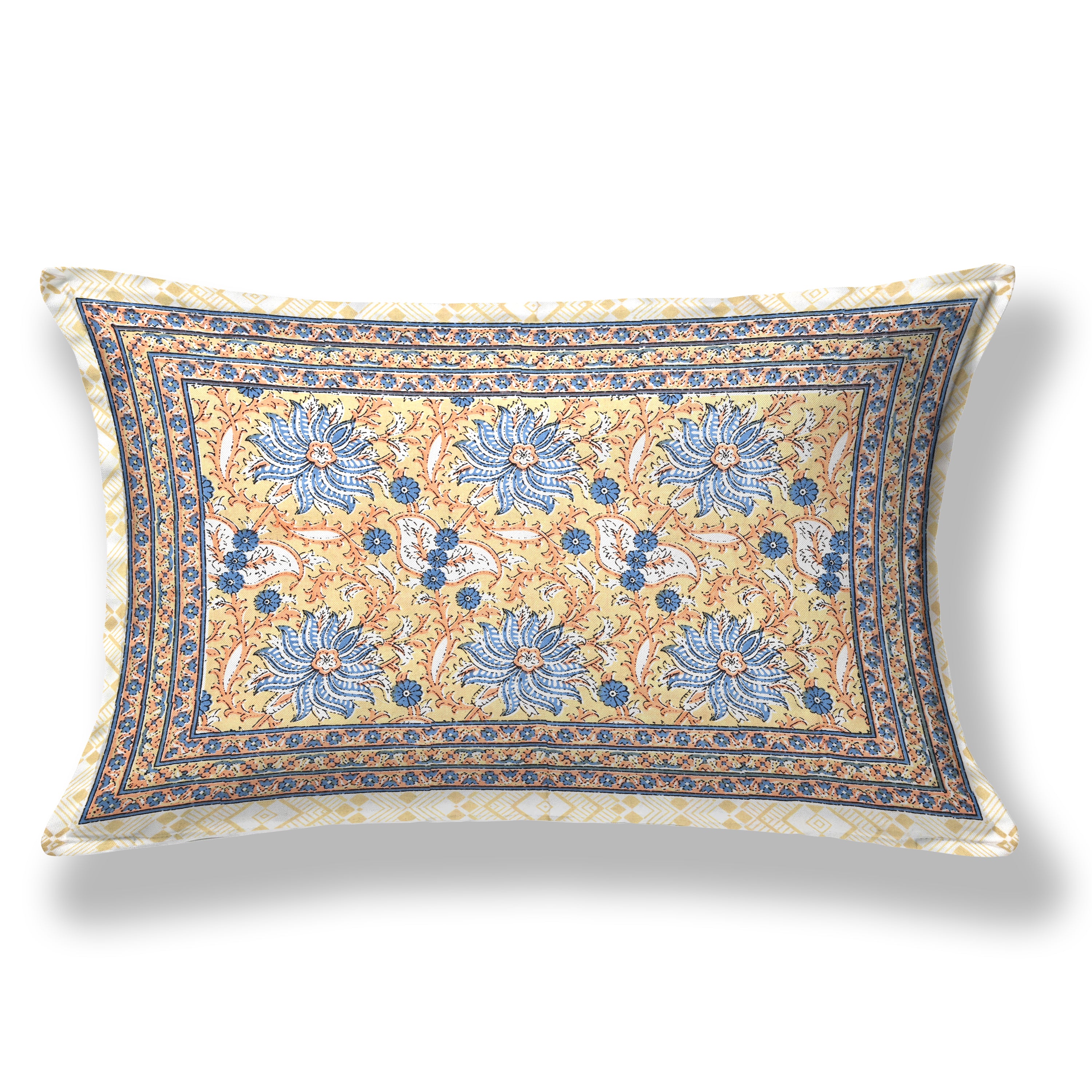 SoloThread Morning Raga Bedsheet – 63x90 Single Bed Cotton Bedsheet SoloThreadMorningRagaBedsheet_2