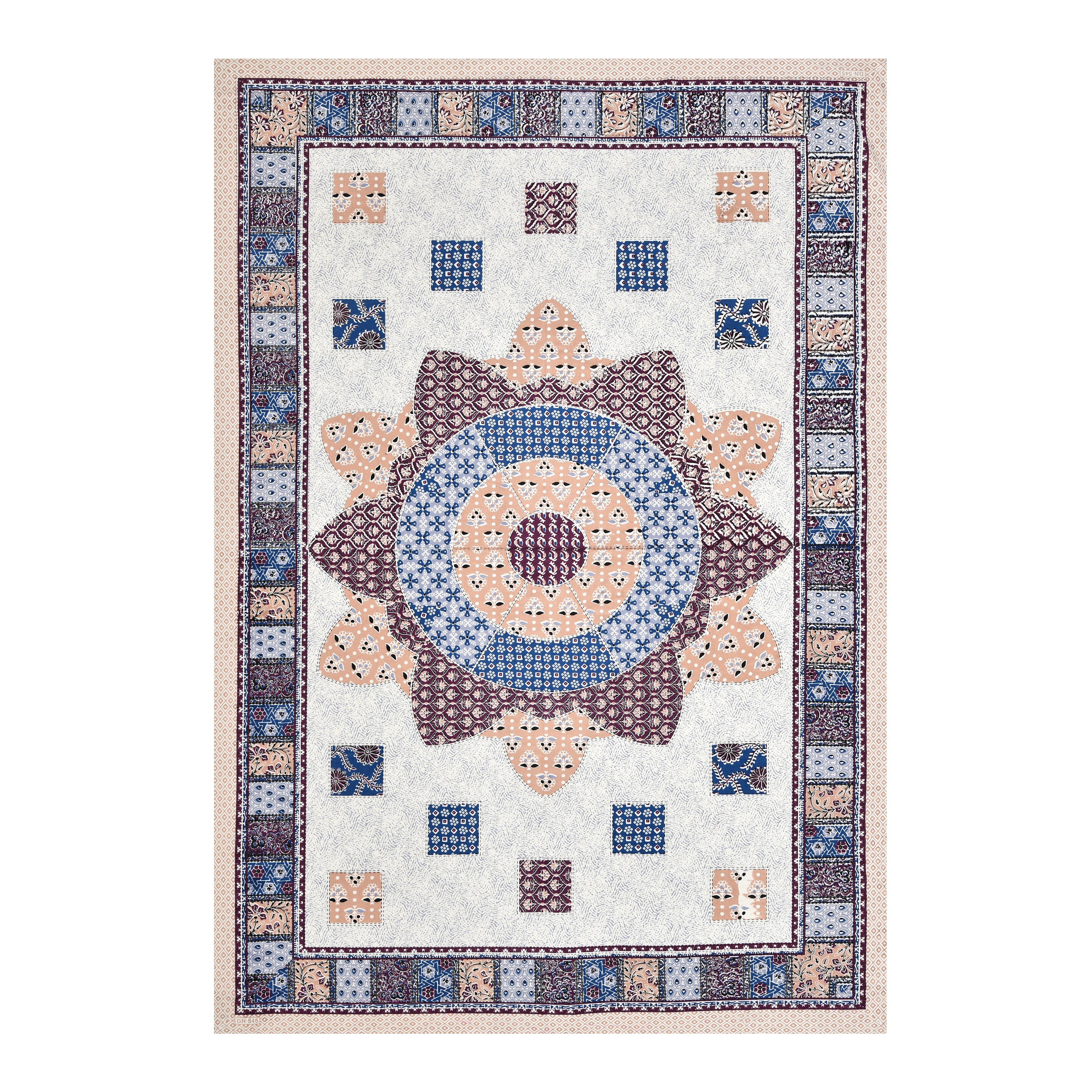 SoloThread PureNest Bedsheet – 63x90 Single Bed Cotton Bedsheet SoloThreadPureNestBedsheet_4