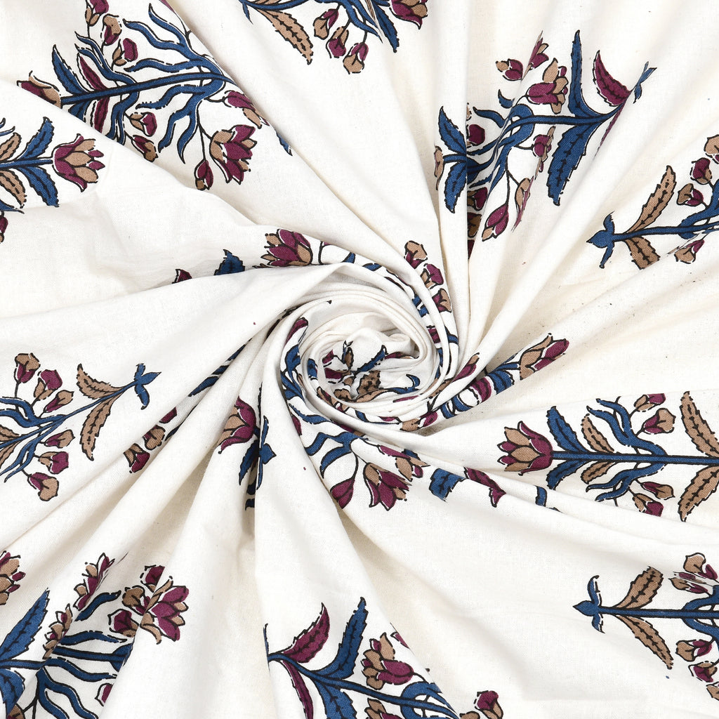 SoloThread Rajmahal Bloom Bedsheet – 63x90 Single Bed Cotton Bedsheet SoloThreadRajmahalBloomBedsheet_6