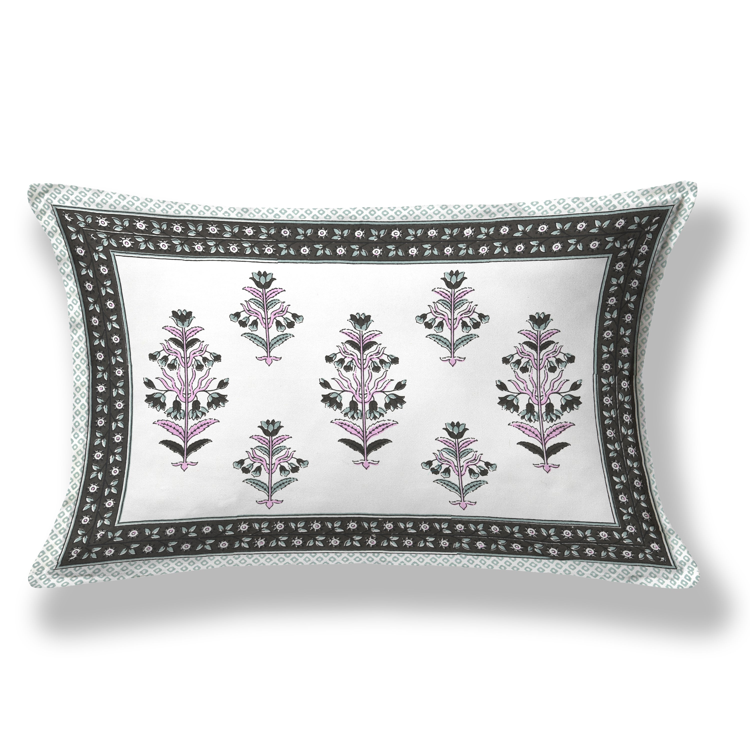 SoloThread Rajwada Motif Bedsheet – 63x90 Single Bed Cotton Bedsheet SoloThreadRajwadaMotifBedsheet_2