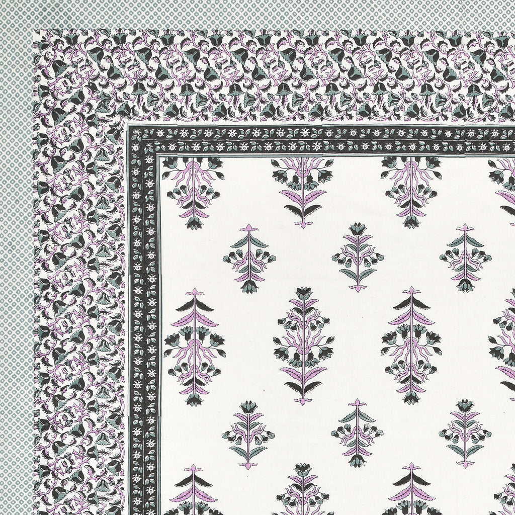 SoloThread Rajwada Motif Bedsheet – 63x90 Single Bed Cotton Bedsheet SoloThreadRajwadaMotifBedsheet_3