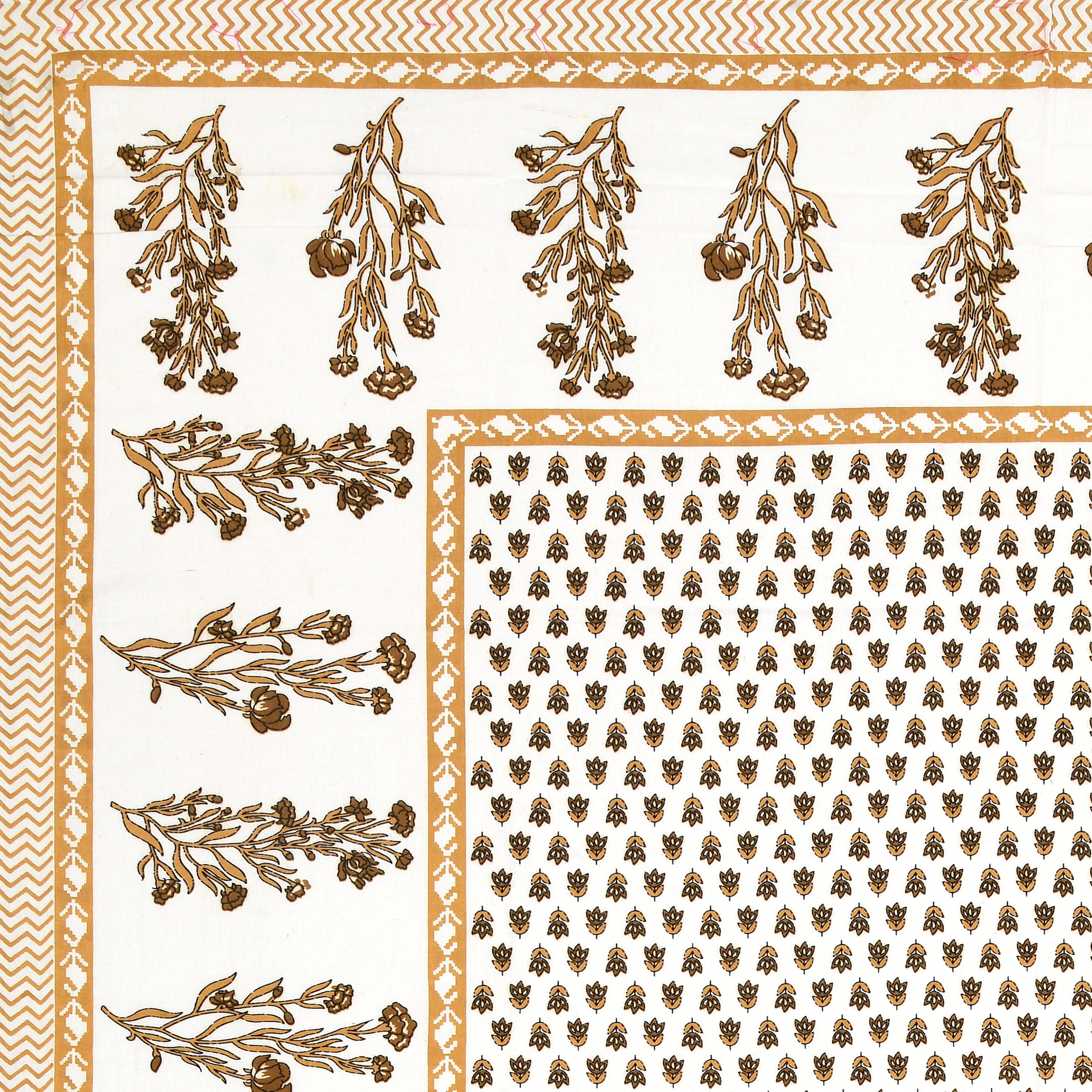 SoloThread Rangrez Heritage Bedsheet – 63x90 Single Bed Cotton Bedsheet SoloThreadRangrezHeritageBedsheet_3