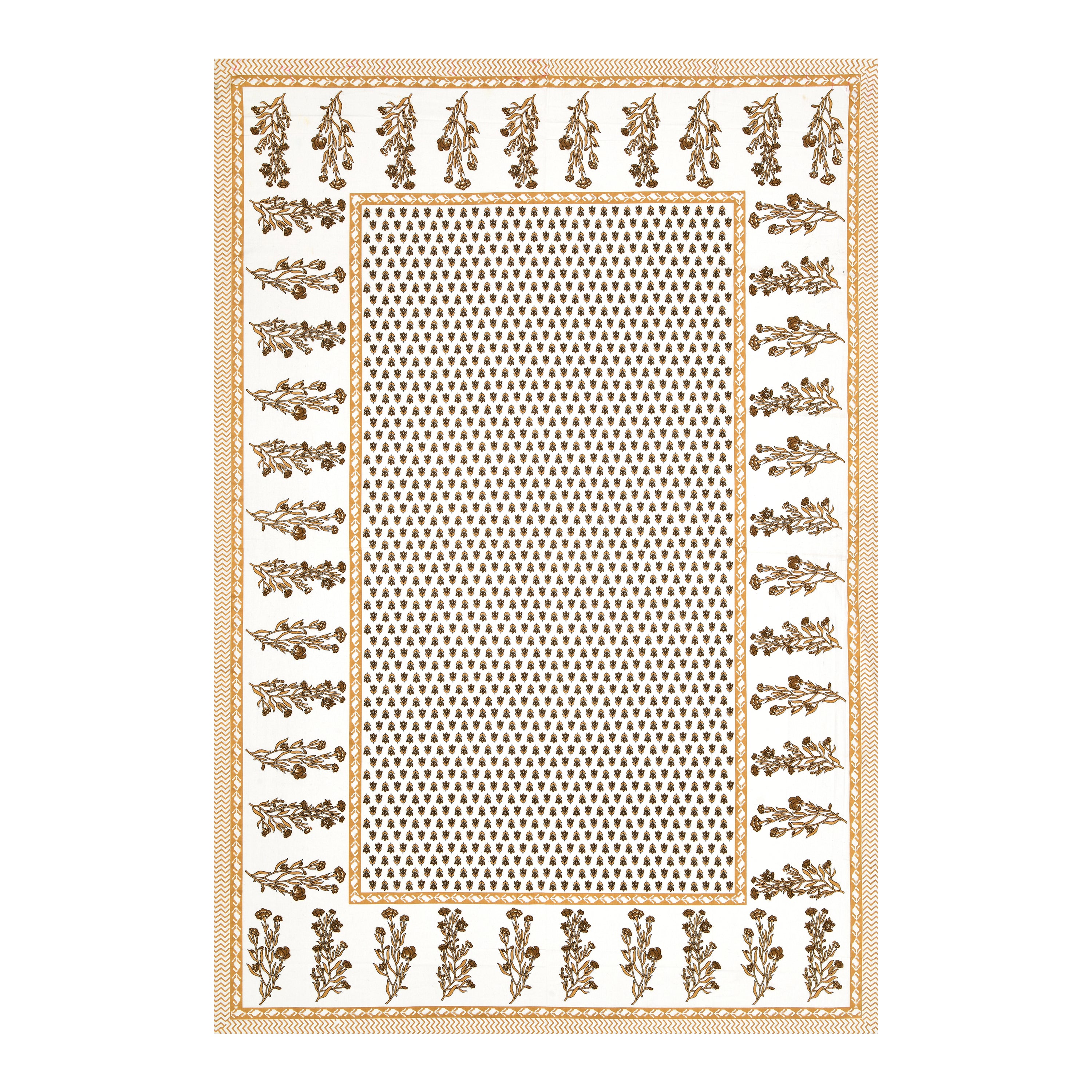 SoloThread Rangrez Heritage Bedsheet – 63x90 Single Bed Cotton Bedsheet SoloThreadRangrezHeritageBedsheet_4